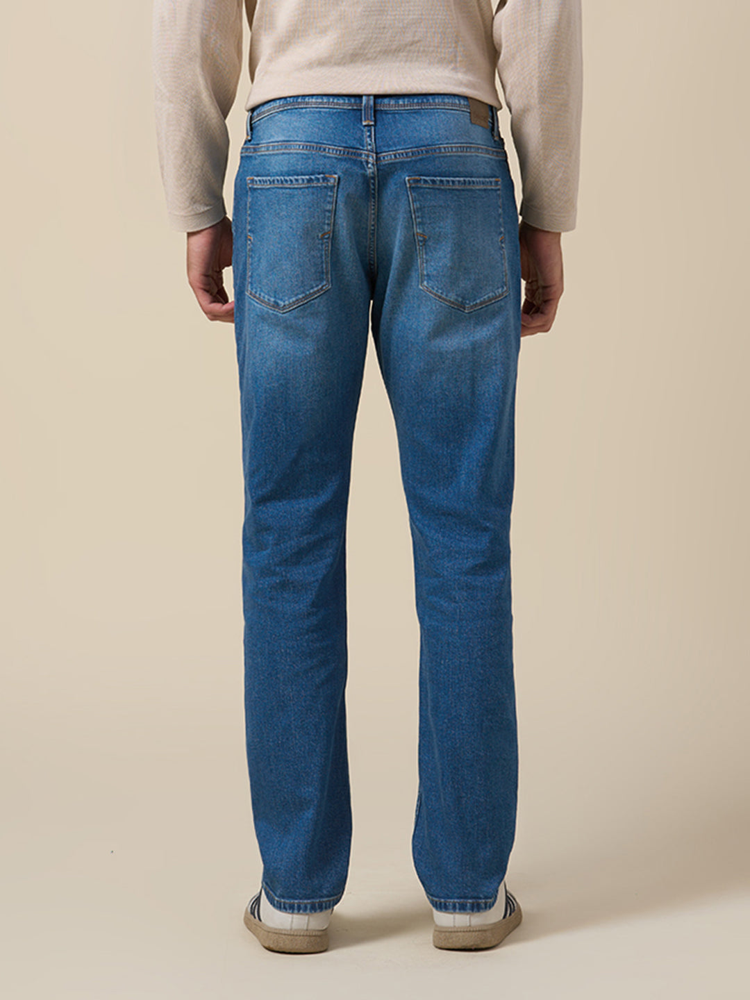 Blue Scott Straight Fit Jeans