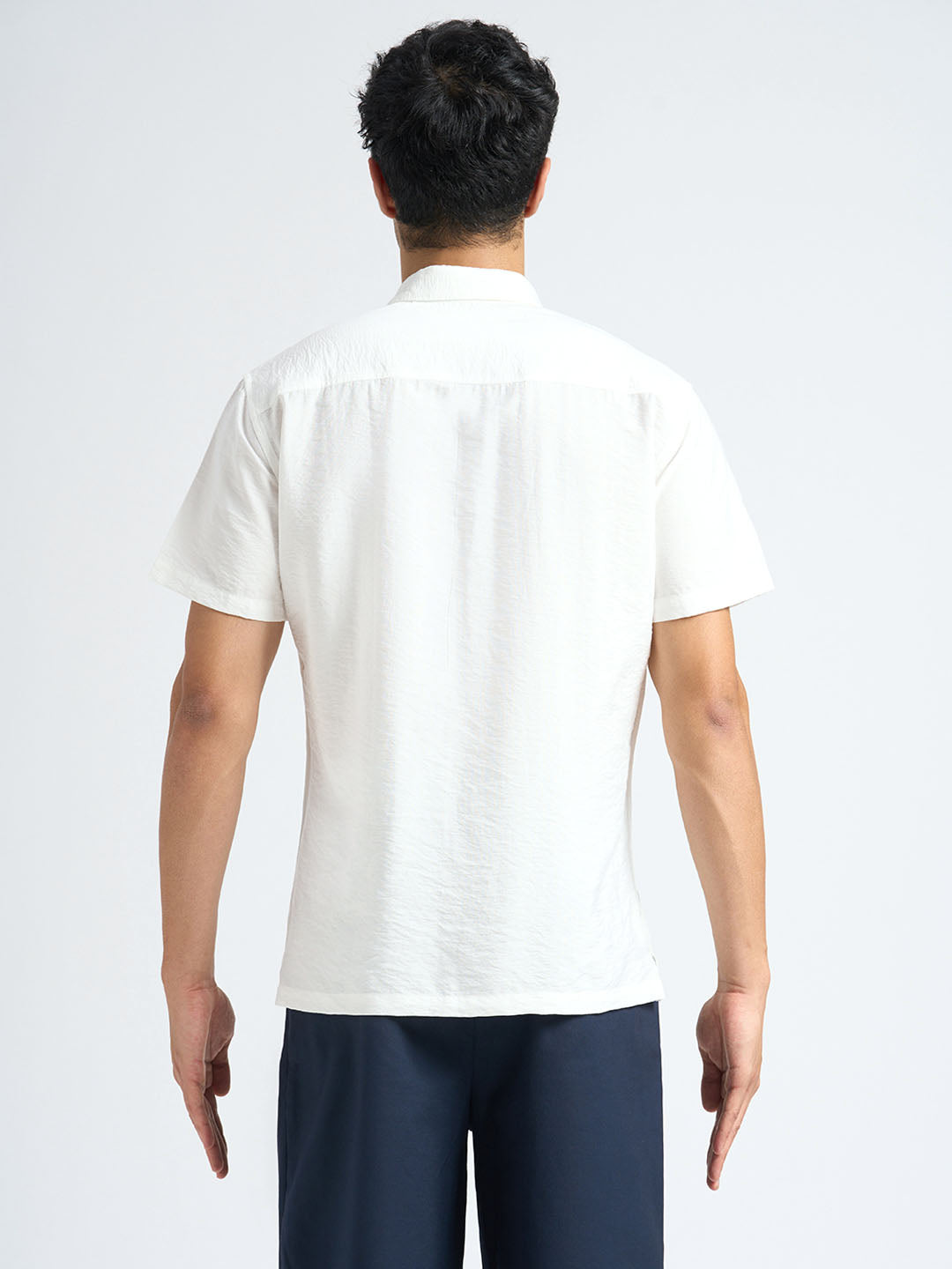 Viscose Blend Embroidered Shirt