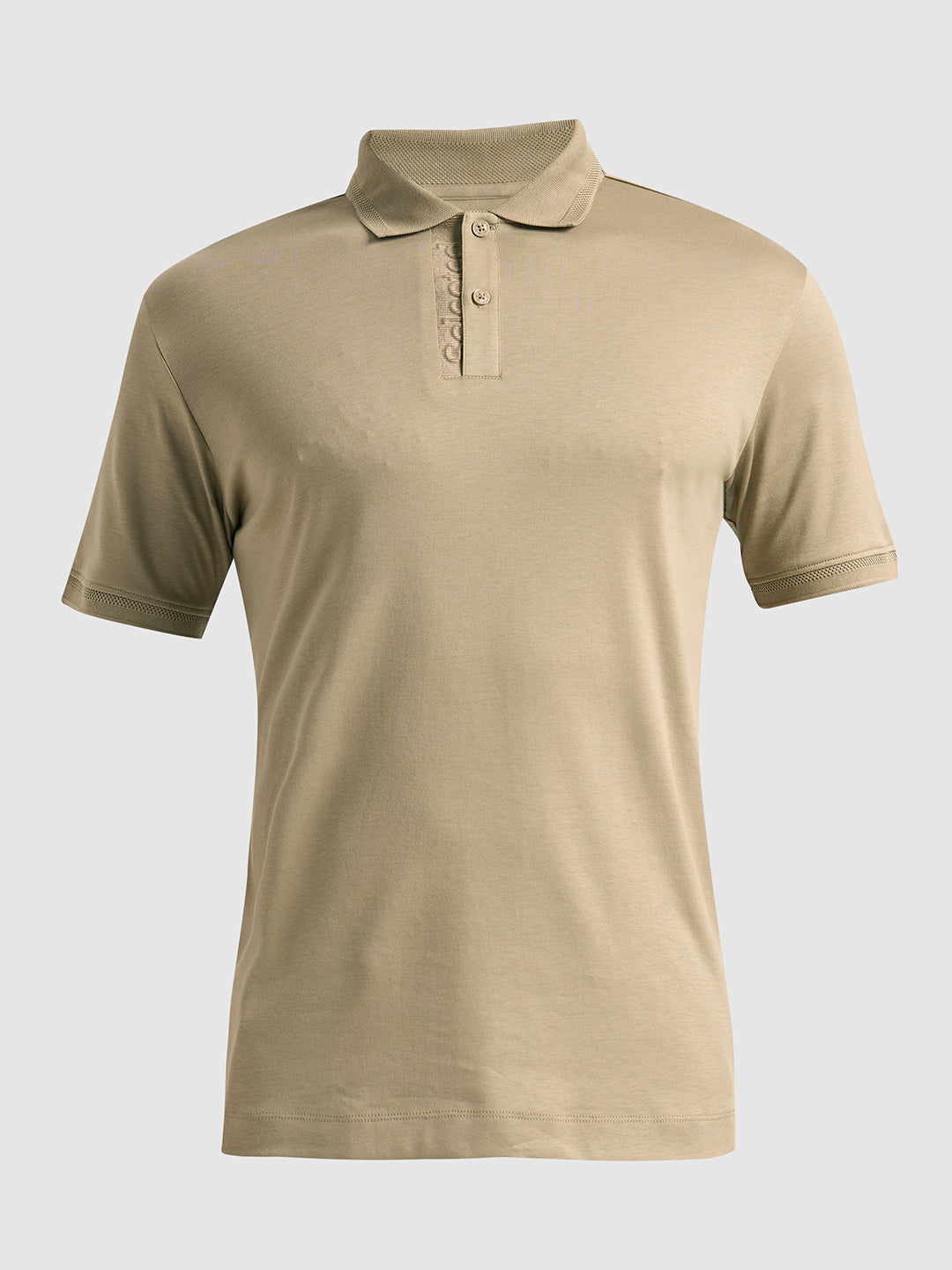 Logo Printed Cotton Polo