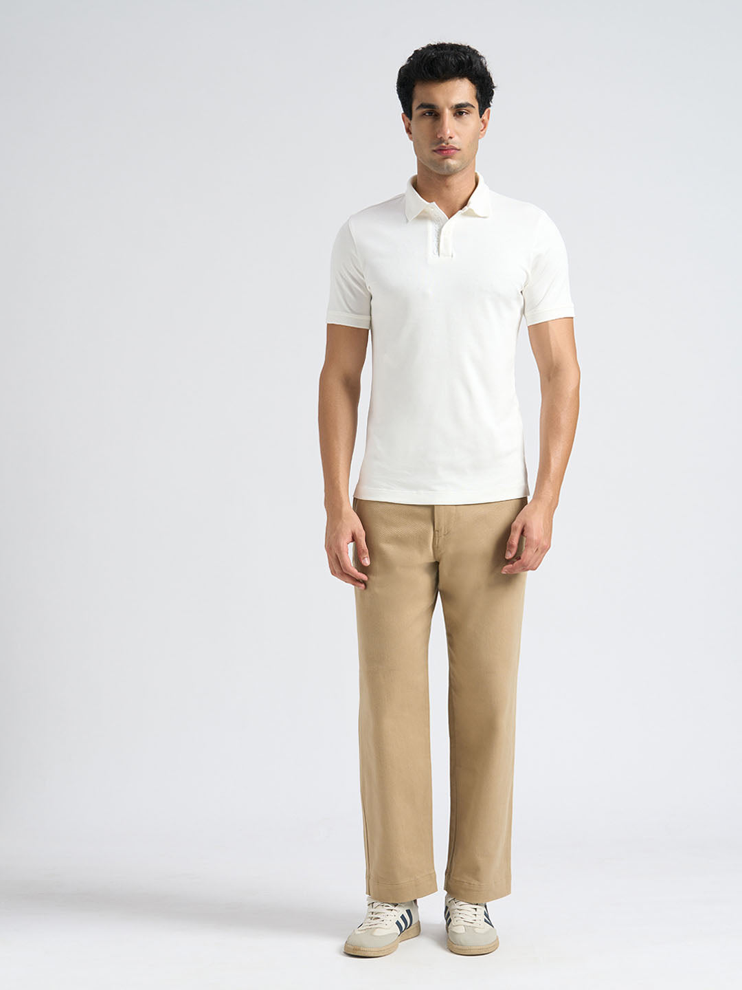 Cotton Logo Text Polo