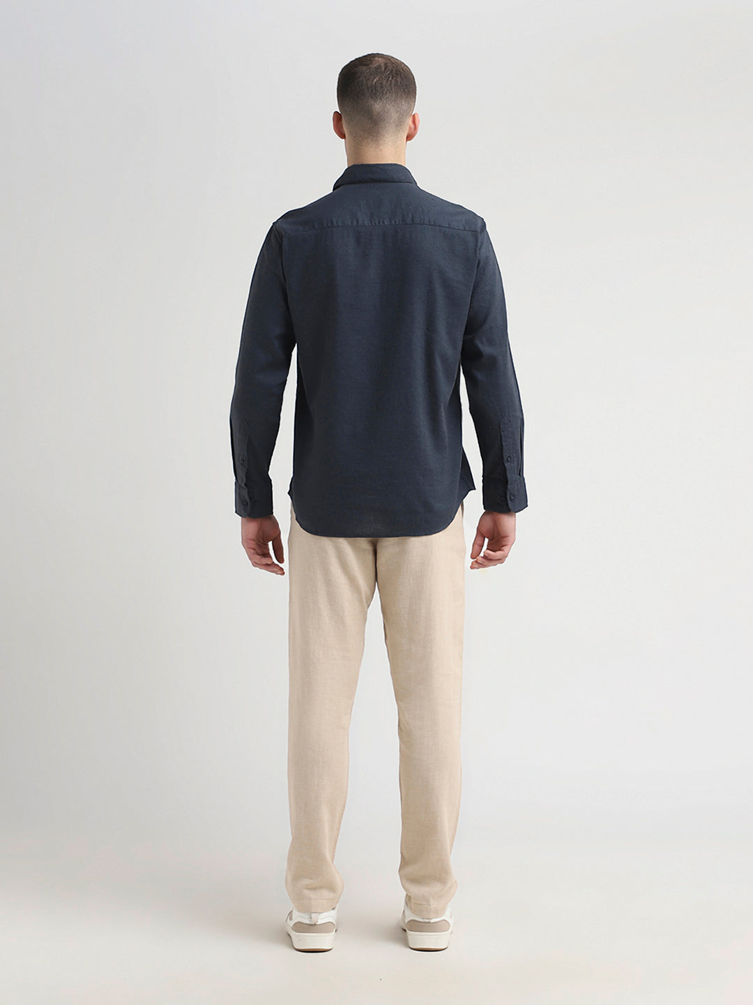 Linen Blend Regular Fit Shirt