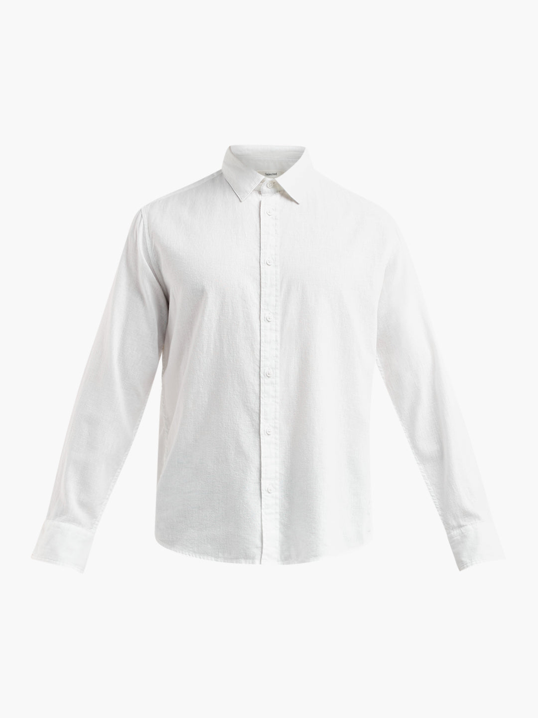 Off-White Linen Blend Shirt