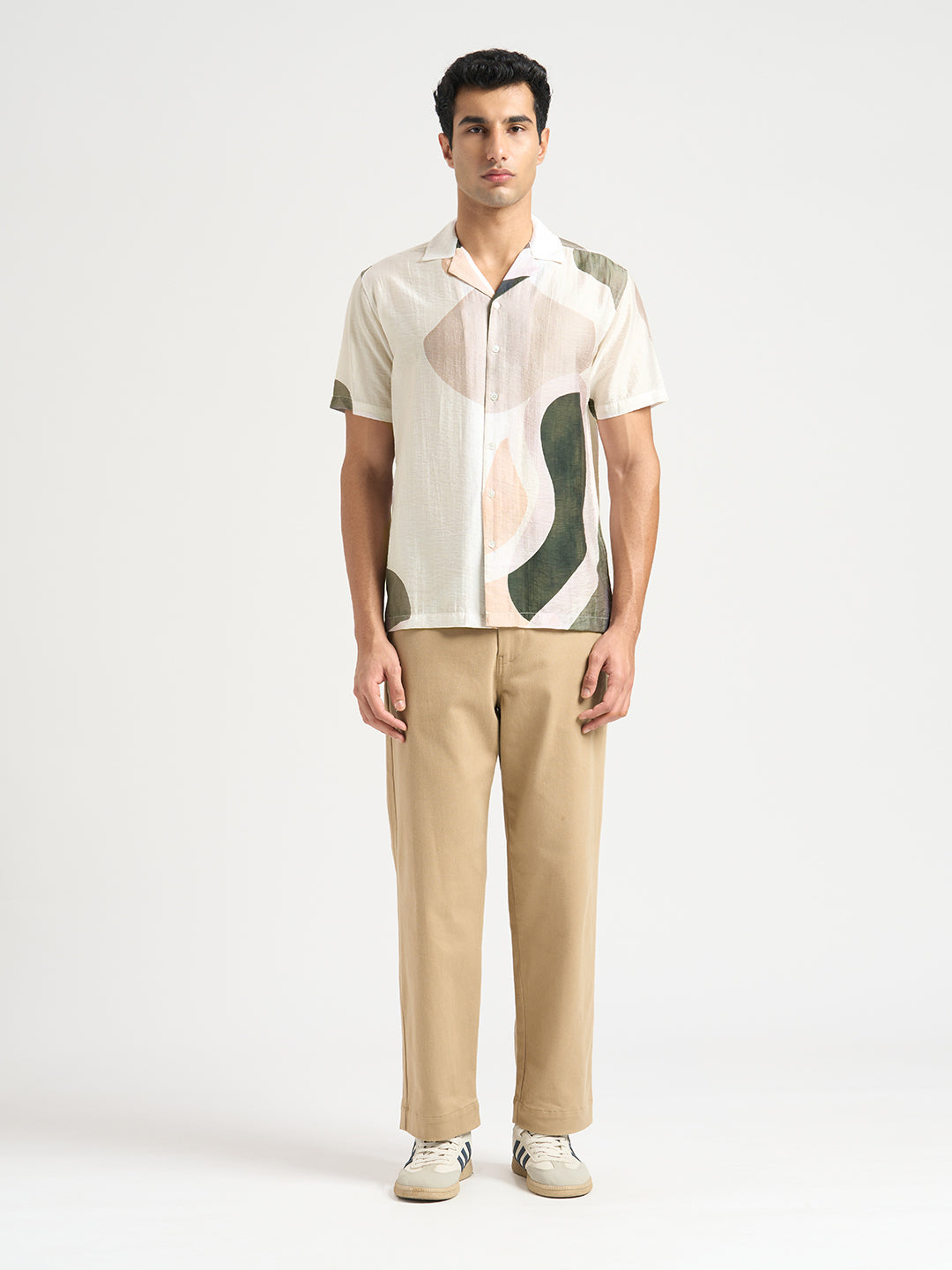 Tencel Printed Regular Fit Shirt