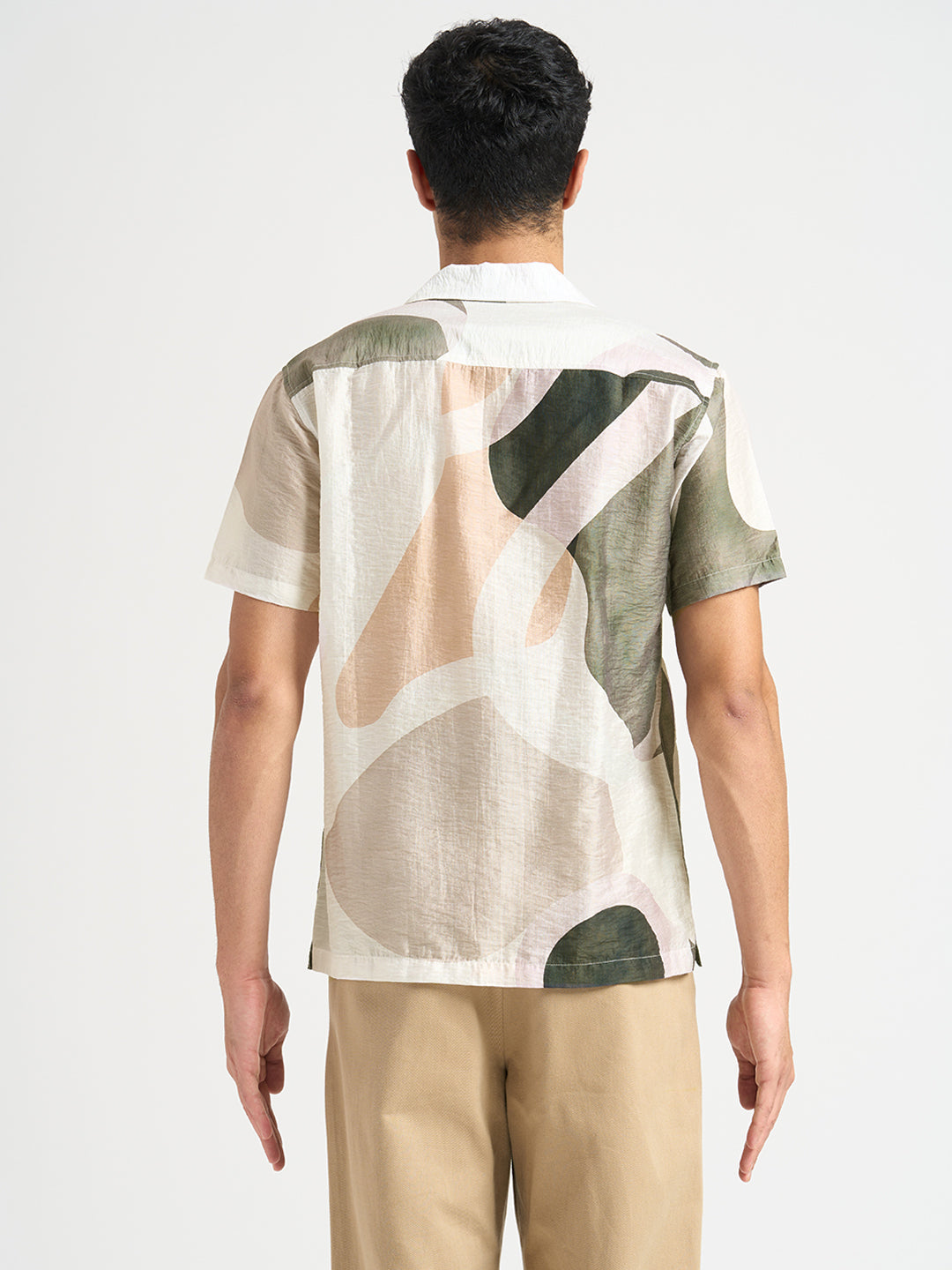 Tencel Printed Regular Fit Shirt