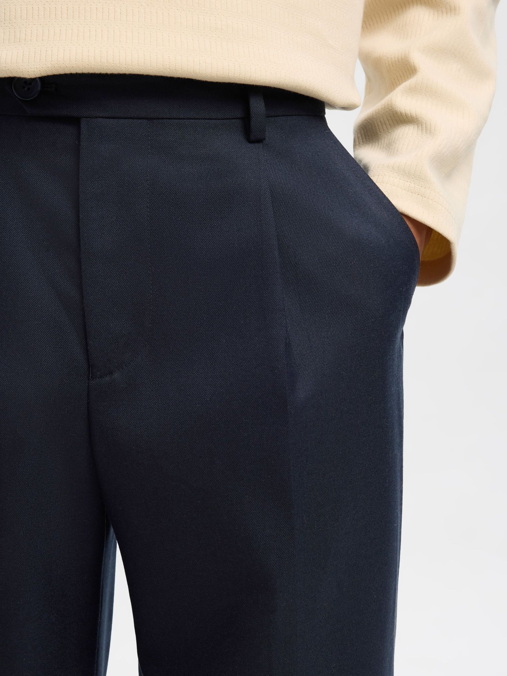 Loose Fit Otto Lano Pleat Pant