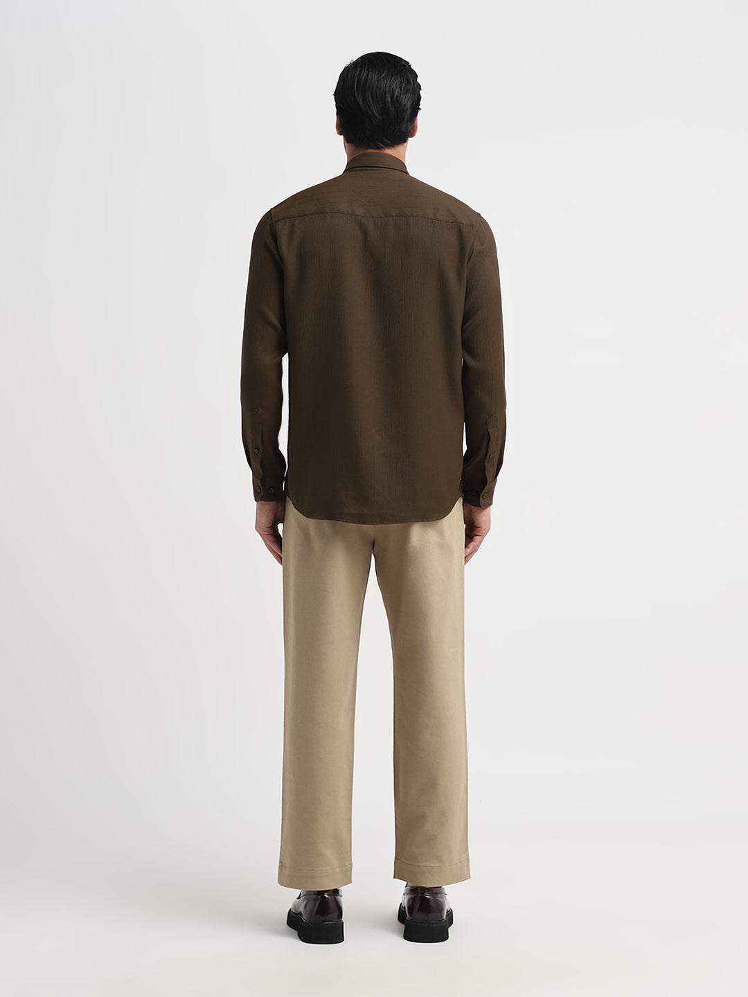 Regular Fit Full Sleeves Shirt