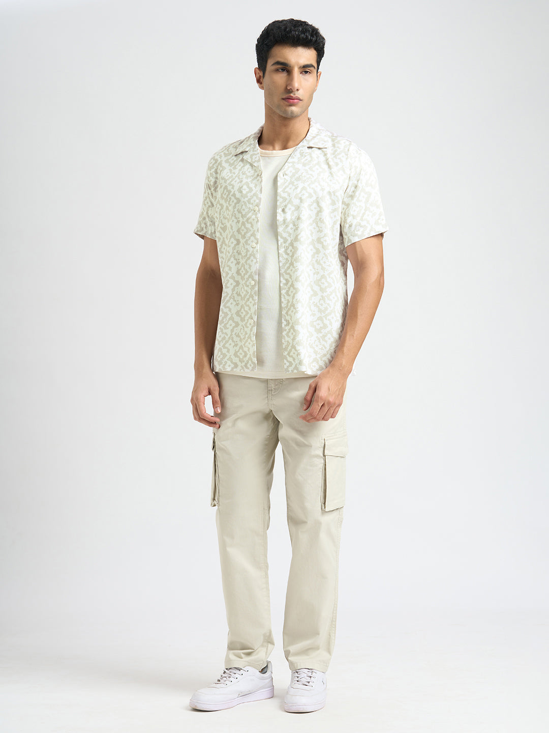 Tencel Printed Regular Fit Shirt