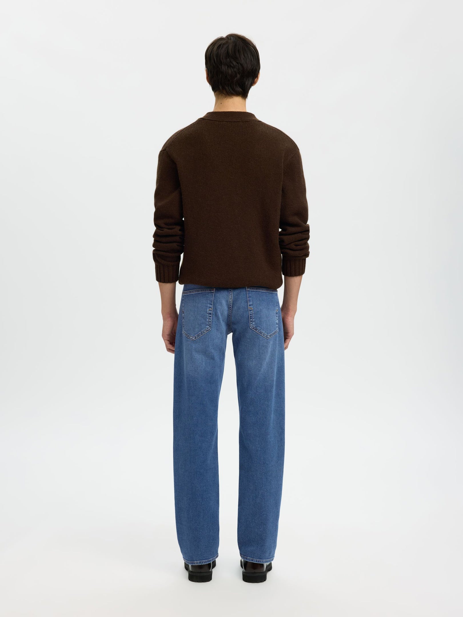 Straight Fit Cleo Flex Jeans - Medium Blue