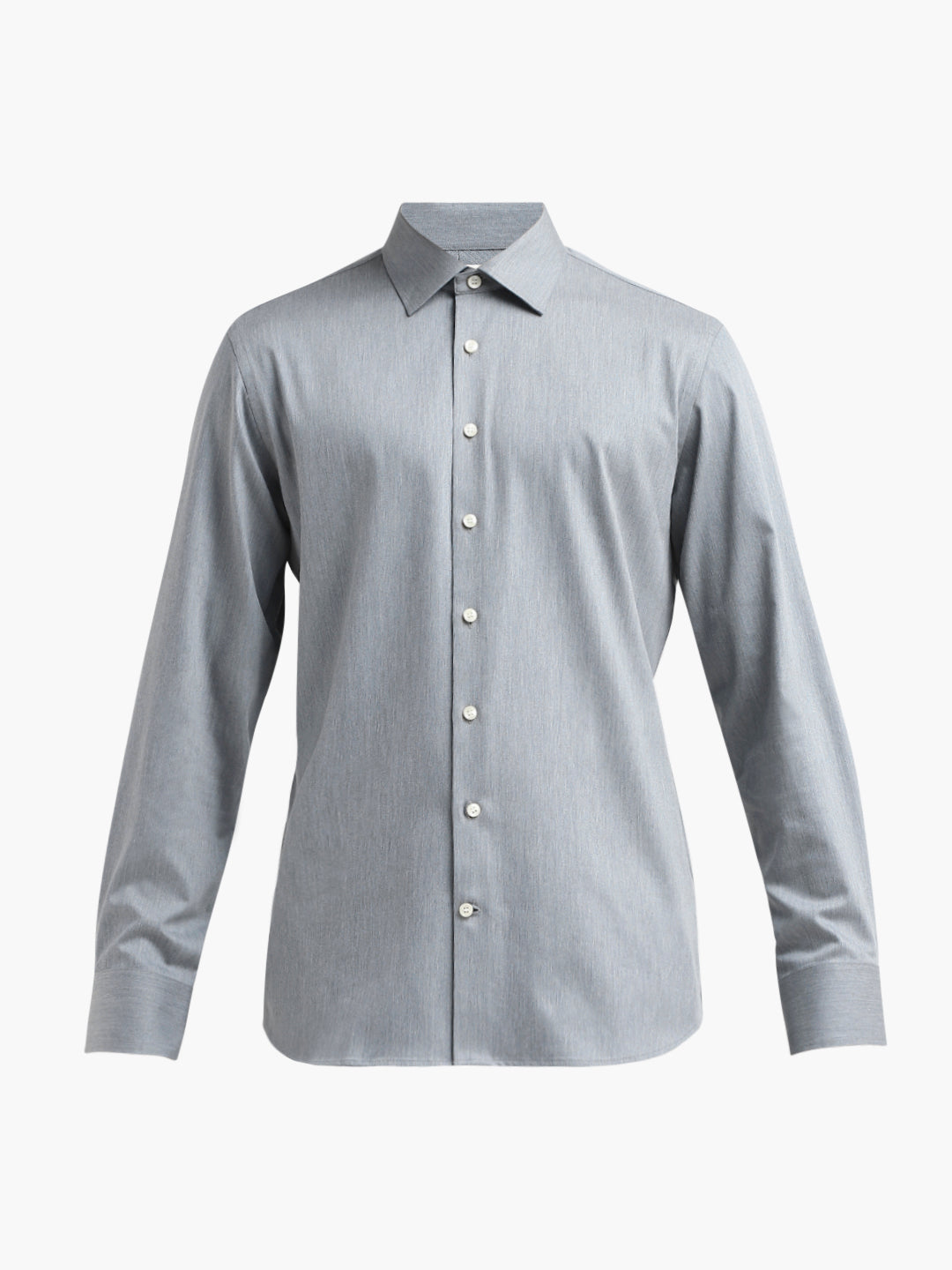 Stretch Slim Fit Shirt - Grey