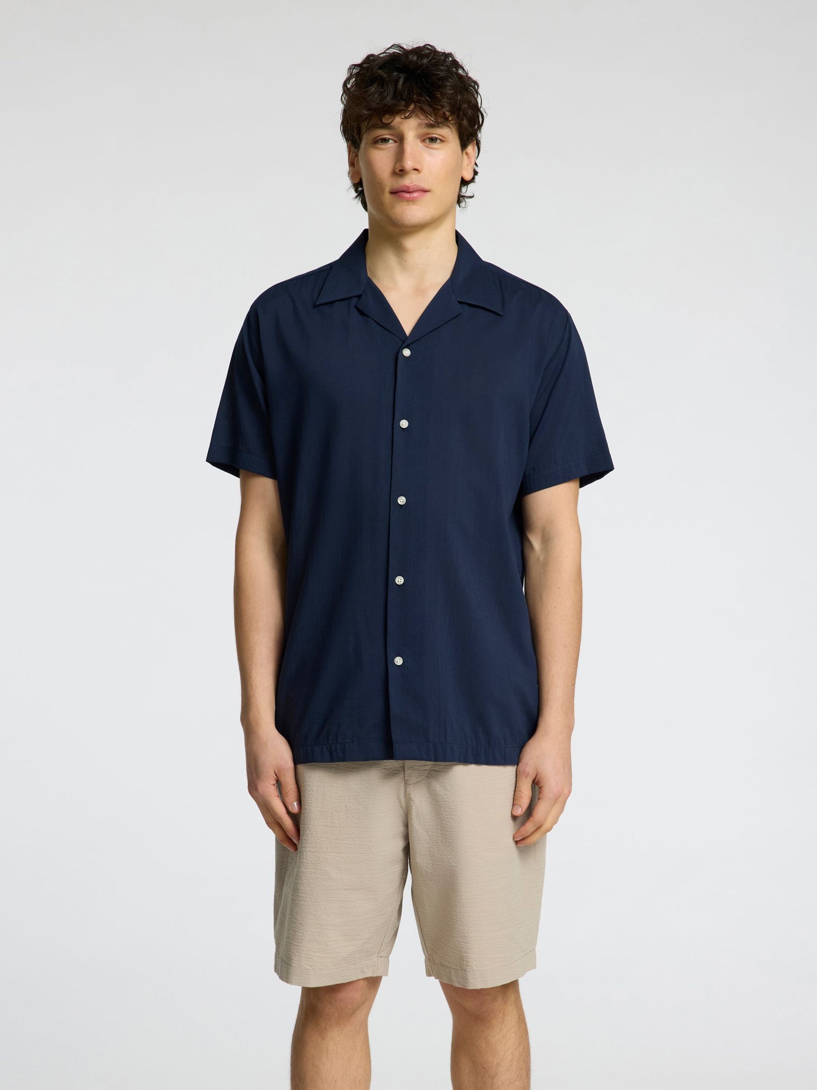 Cuban Collar Regular Fit Shirt
