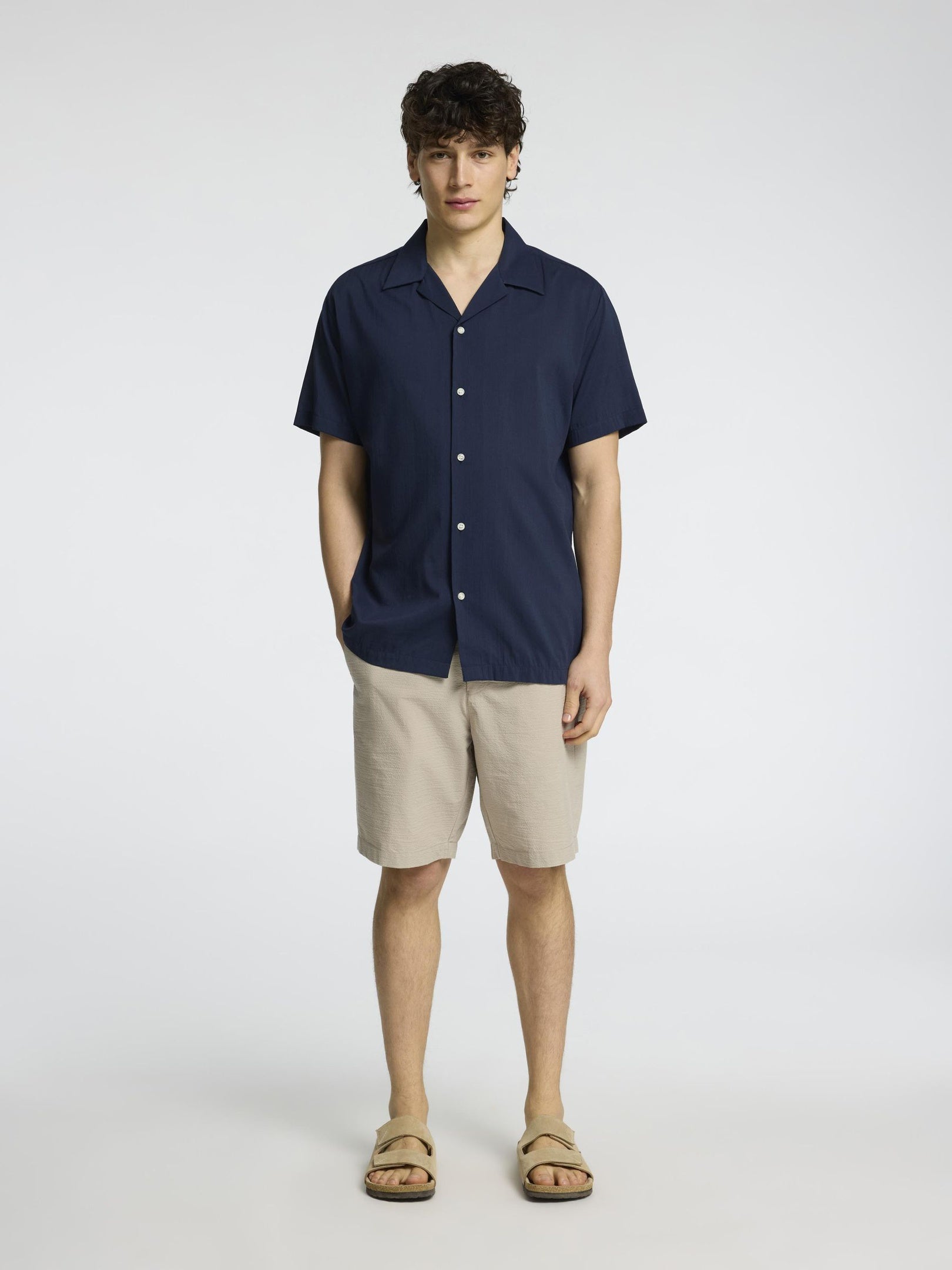 Cuban Collar Regular Fit Shirt