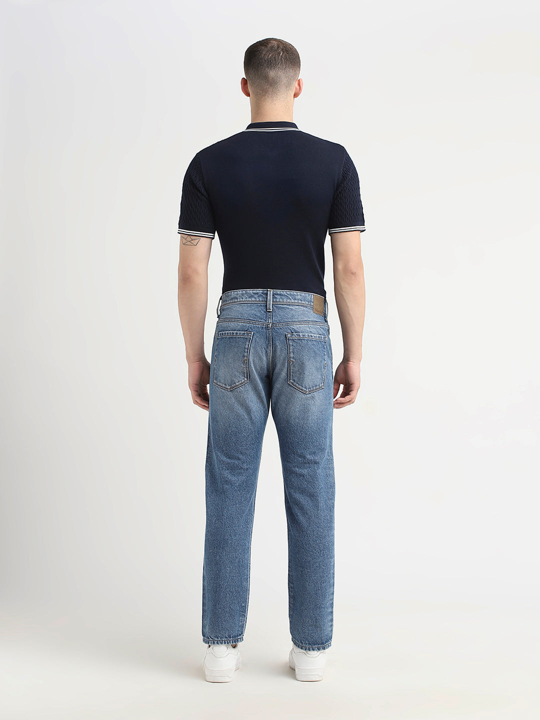 Light Blue Straight Fit Jeans