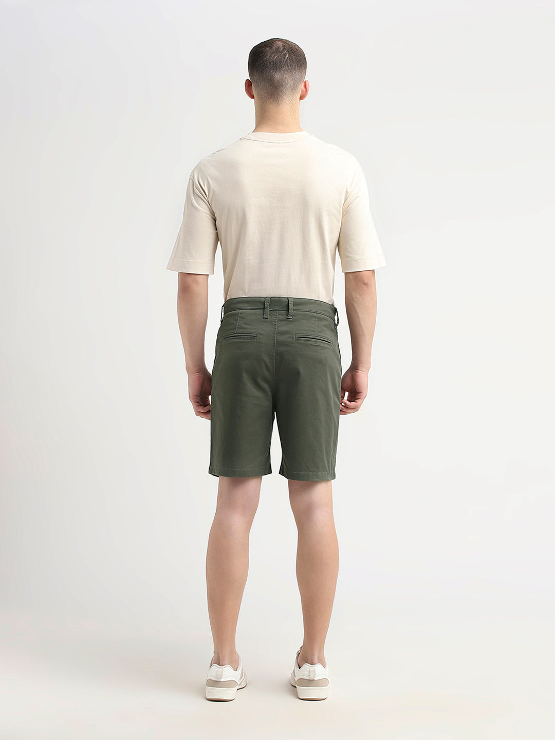 Green Chino Shorts