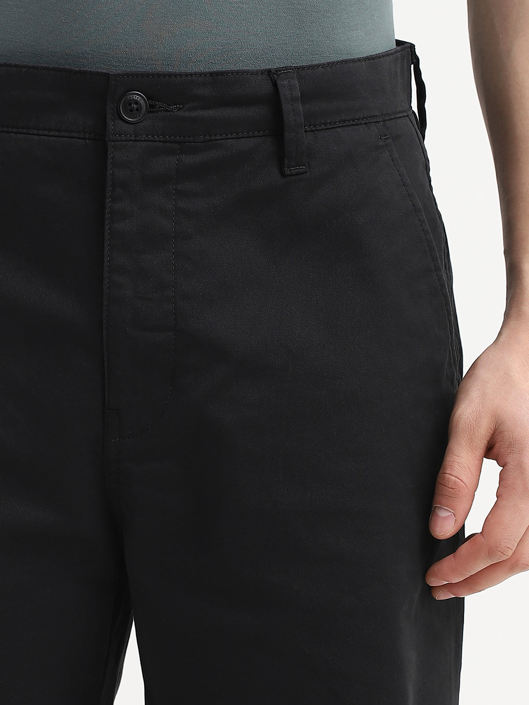Black Chino Shorts