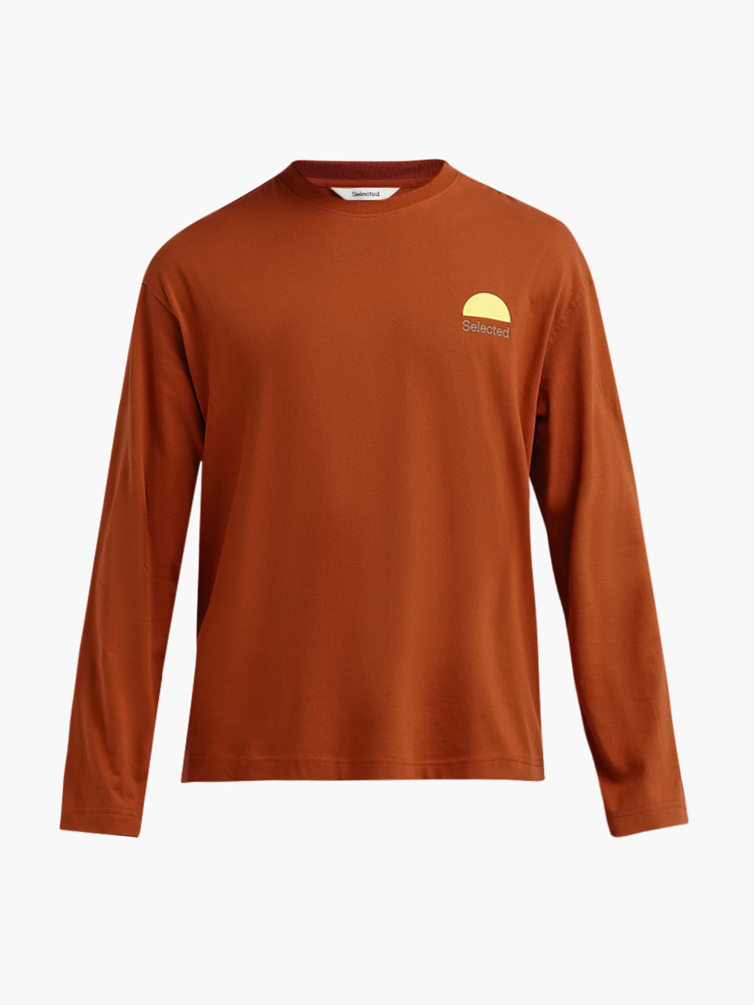 Relaxed Fit Printed O-Neck T-Shirt