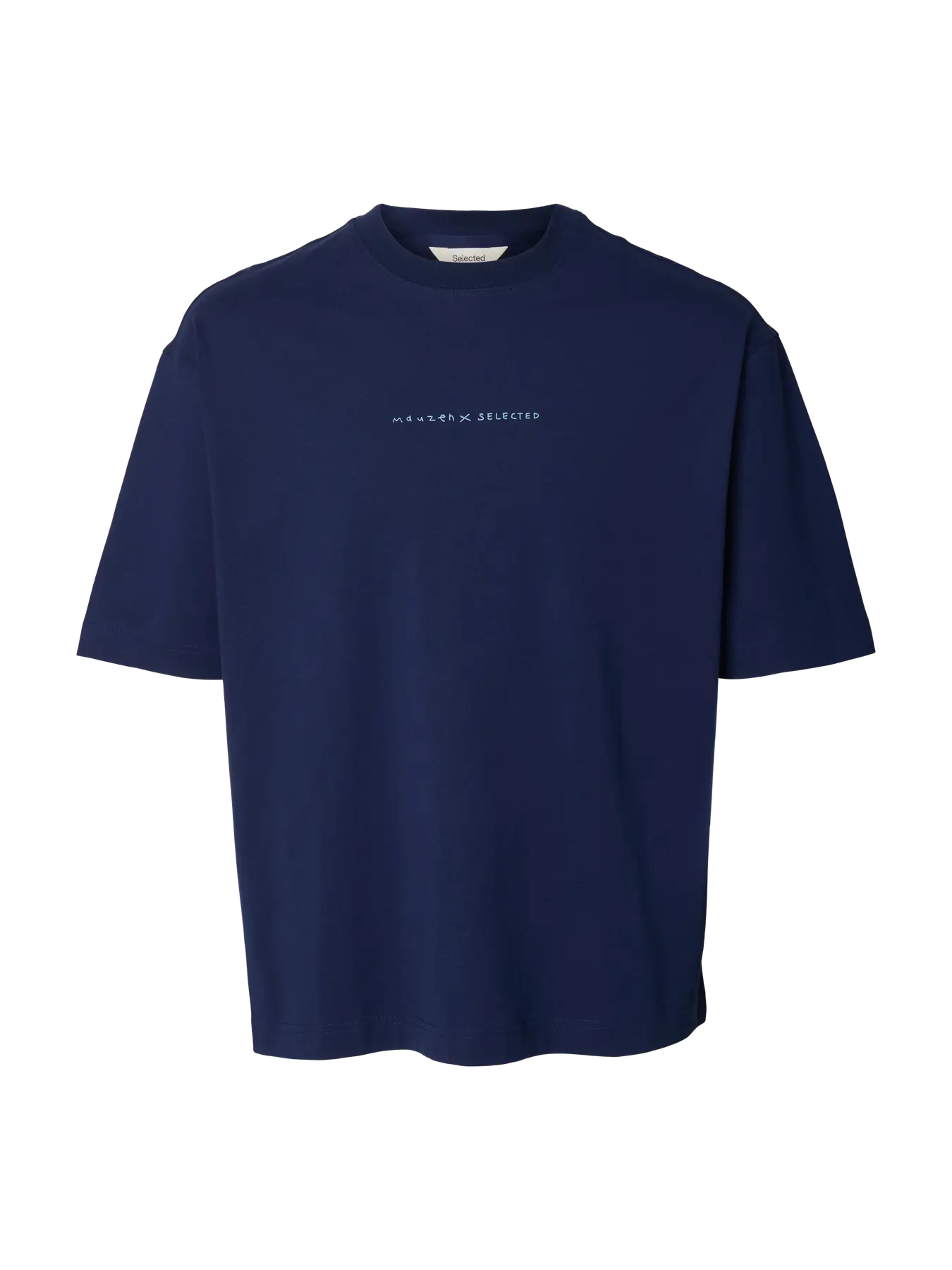 Relaxed Fit Printed T-Shirt - Dark Blue