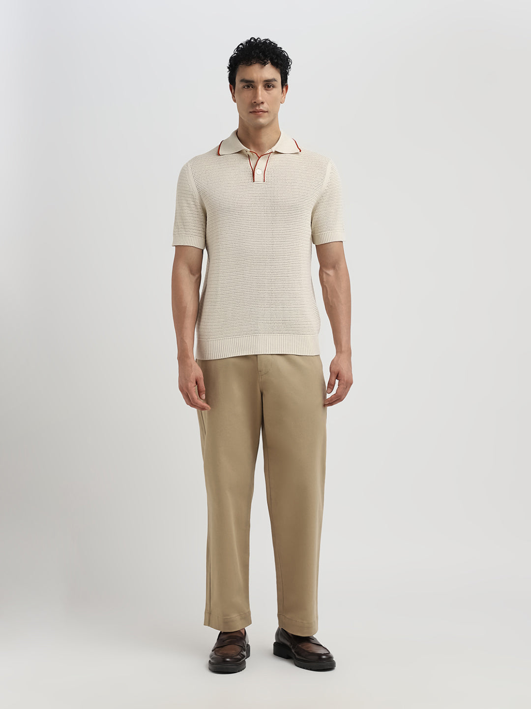Knitted Structured Polo