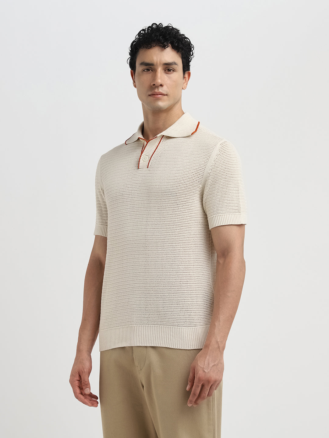Knitted Structured Polo