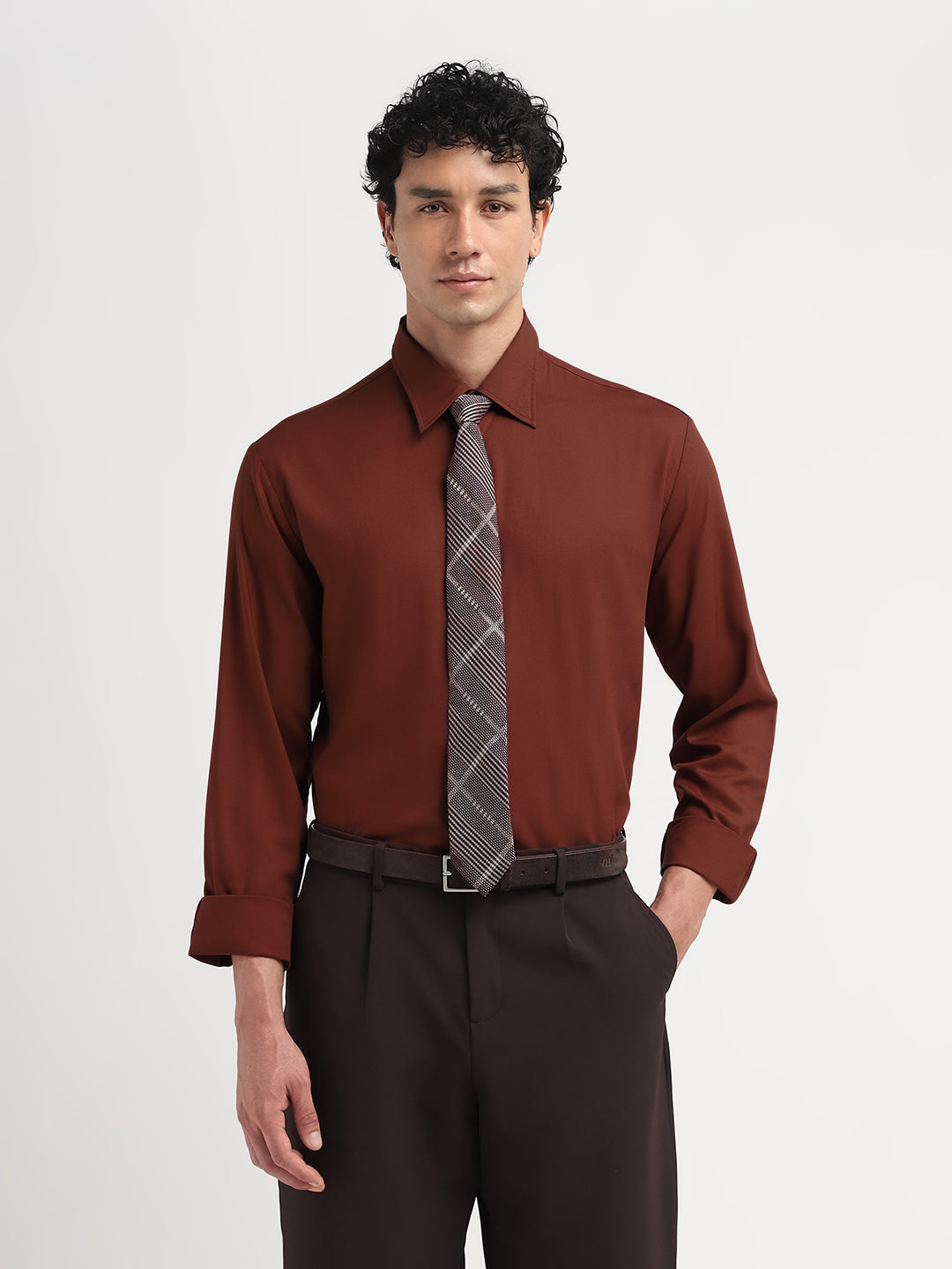 Regular Fit Full Sleeves Shirt