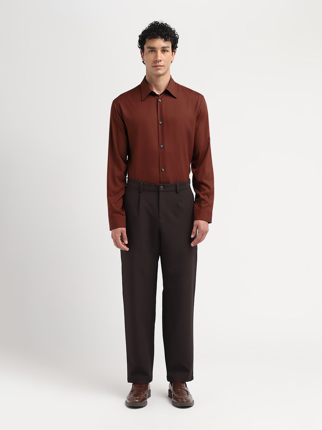 Regular Fit Full Sleeves Shirt