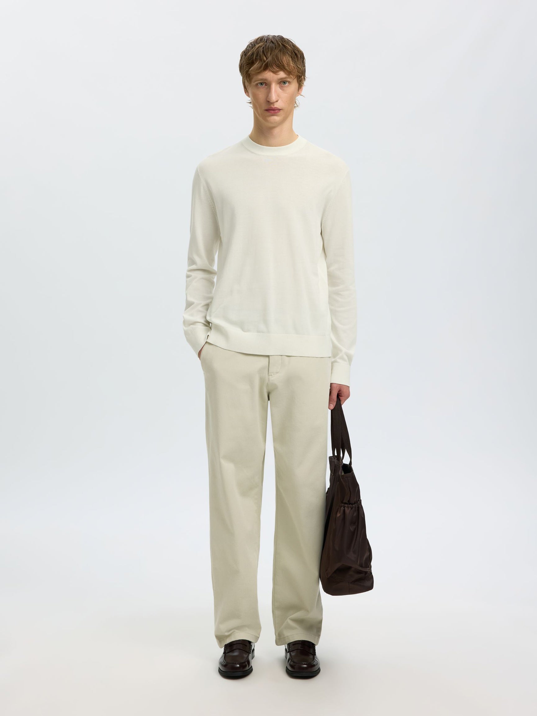 Off-White Organic Cotton Pullover