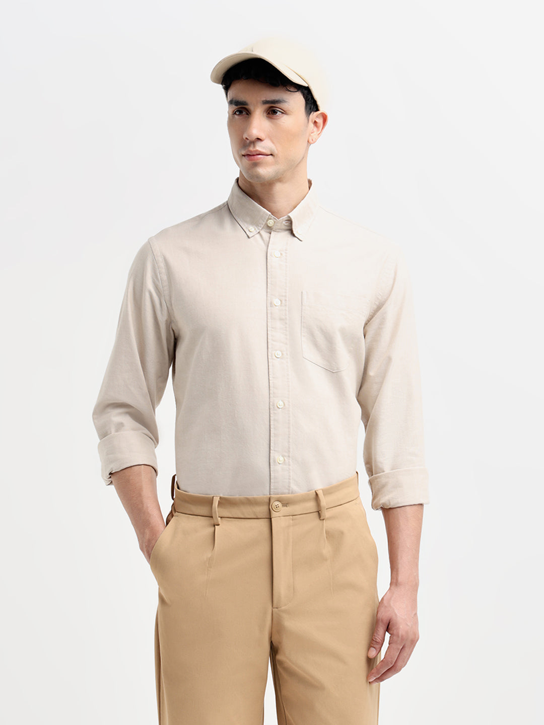 Button-Down Full Sleeves Shirt