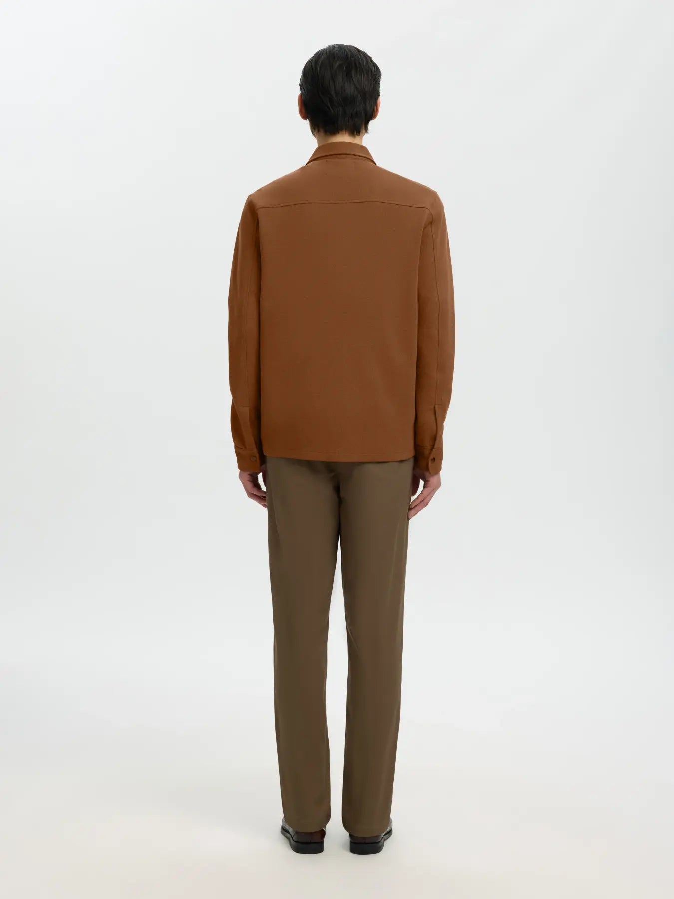 Toffee Brown Classic Overshirt