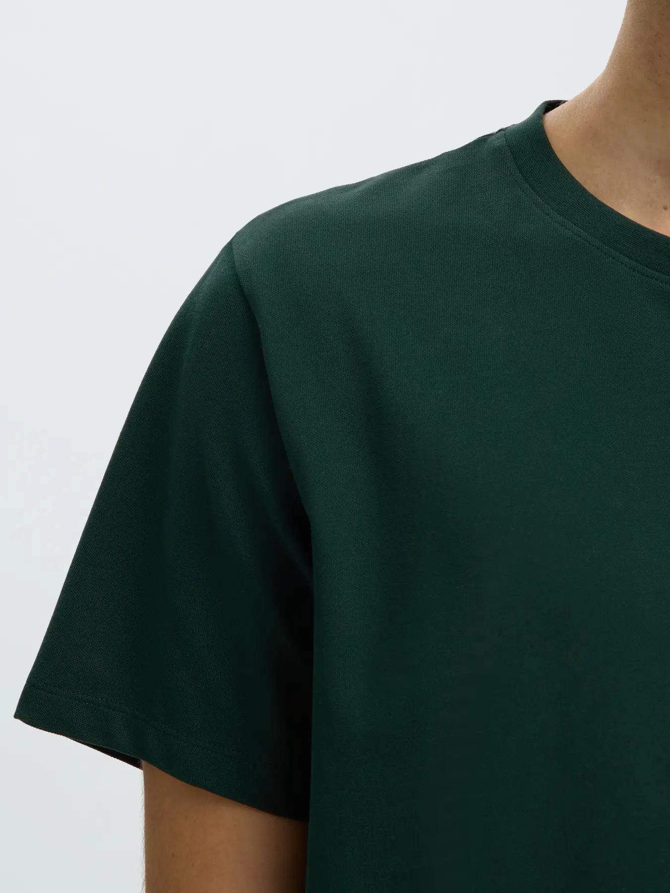 Dark Green O-Neck T-shirt