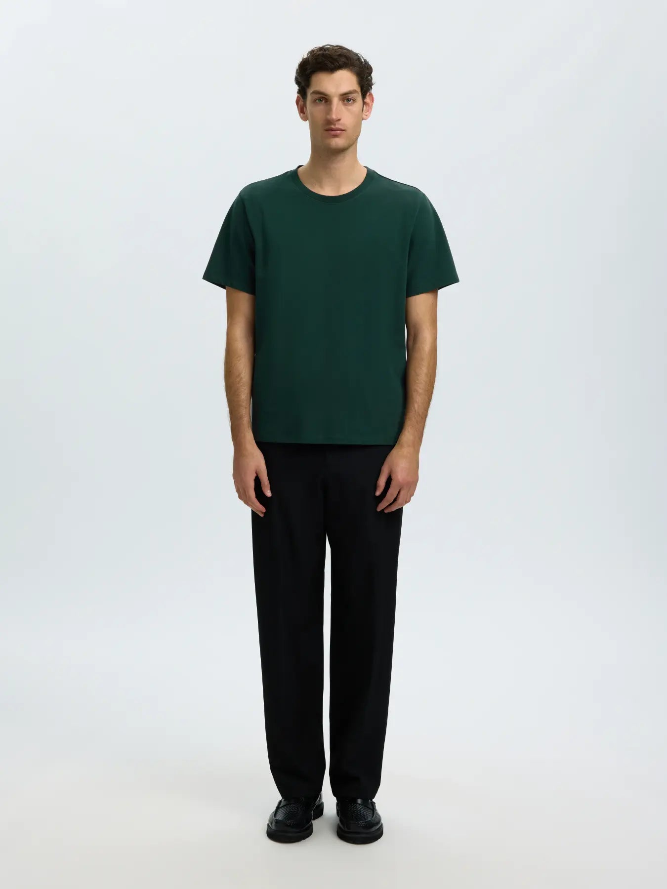 Dark Green O-Neck T-shirt