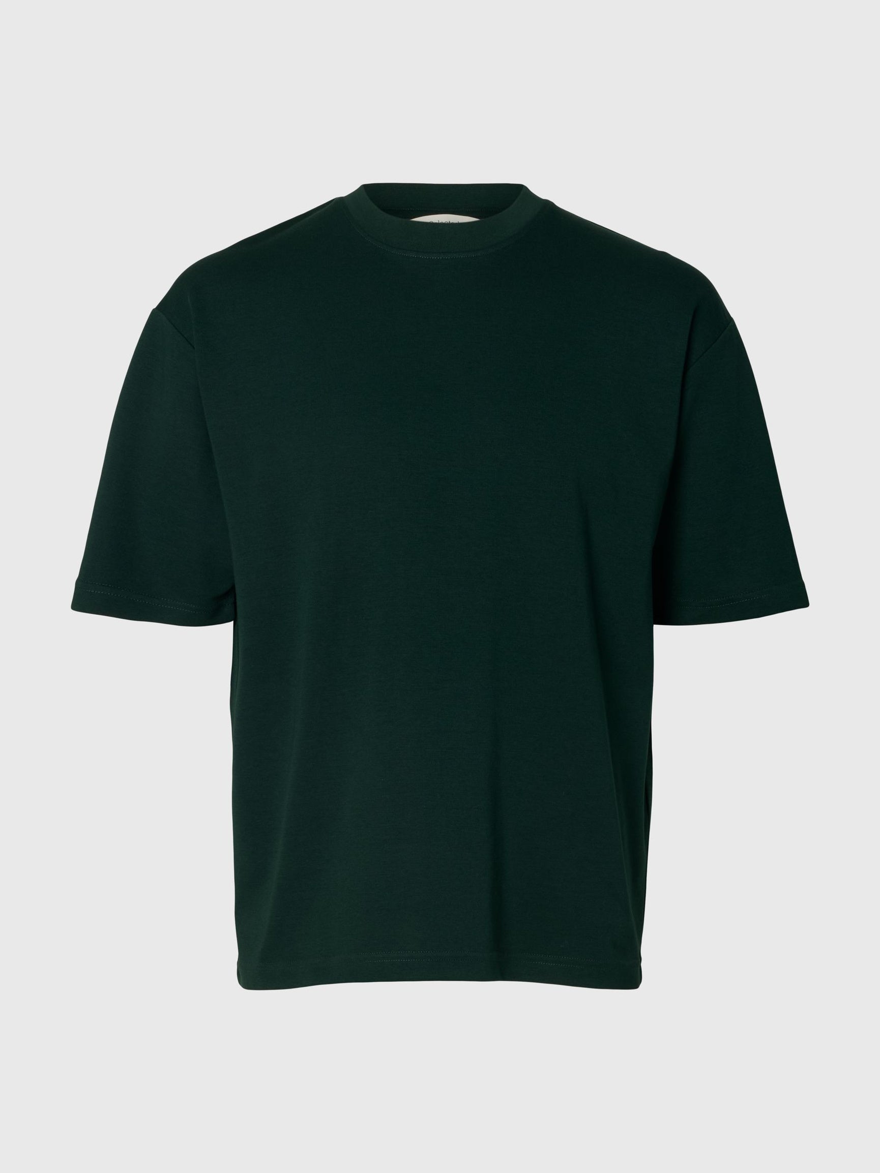 Dark Green Loose Fit T-shirt