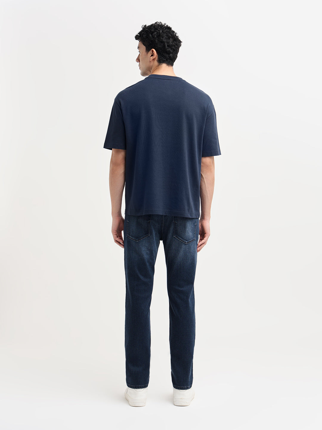 Dark Blue Relaxed Fit T-shirt
