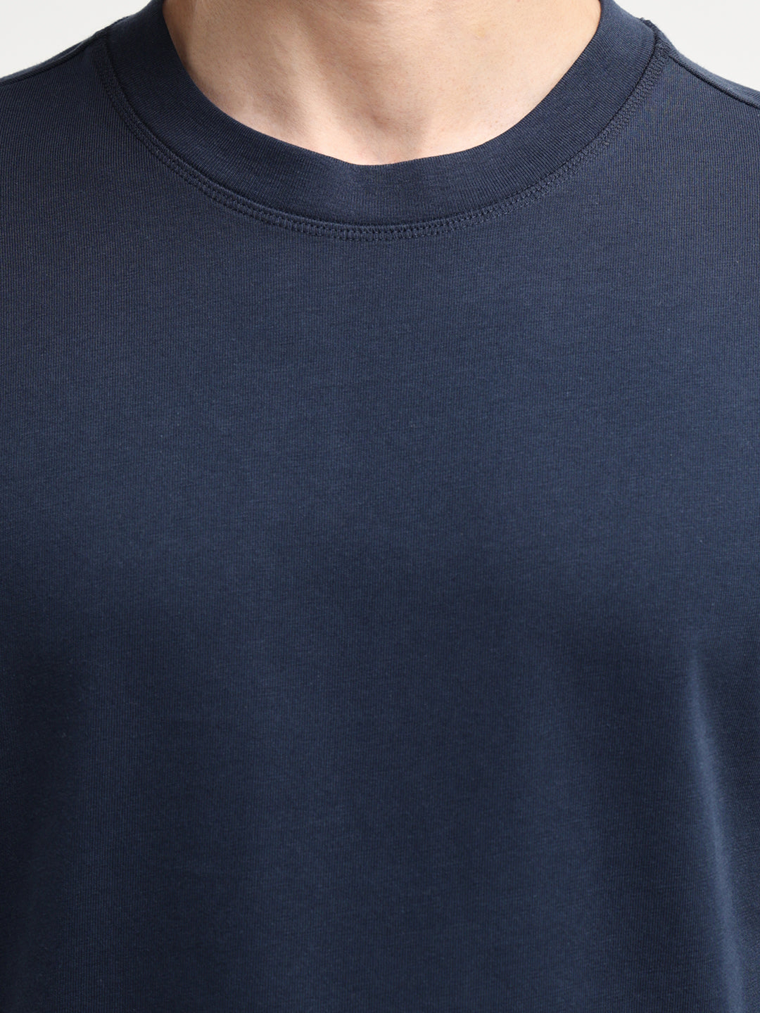 Dark Blue Relaxed Fit T-shirt