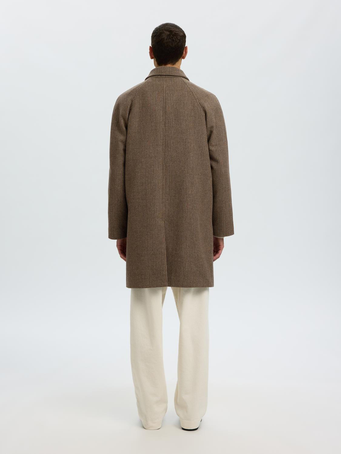 Long Wool Blend Coat