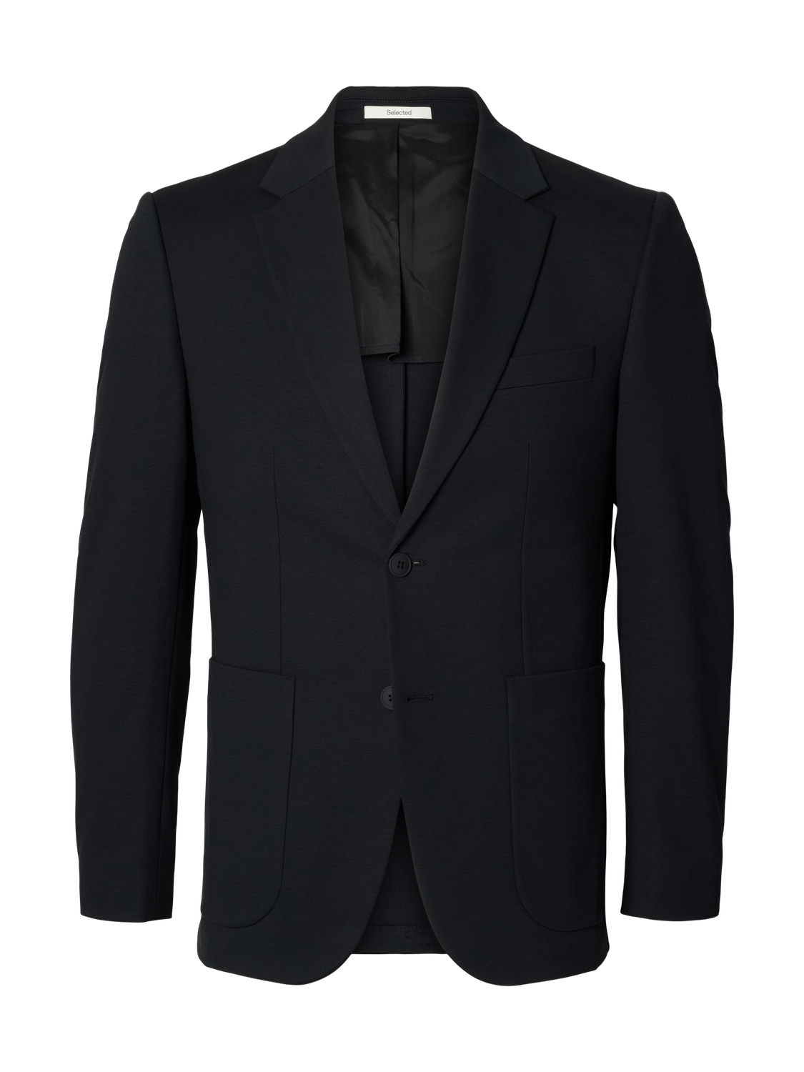 Black Tailored Suit-Set Blazer