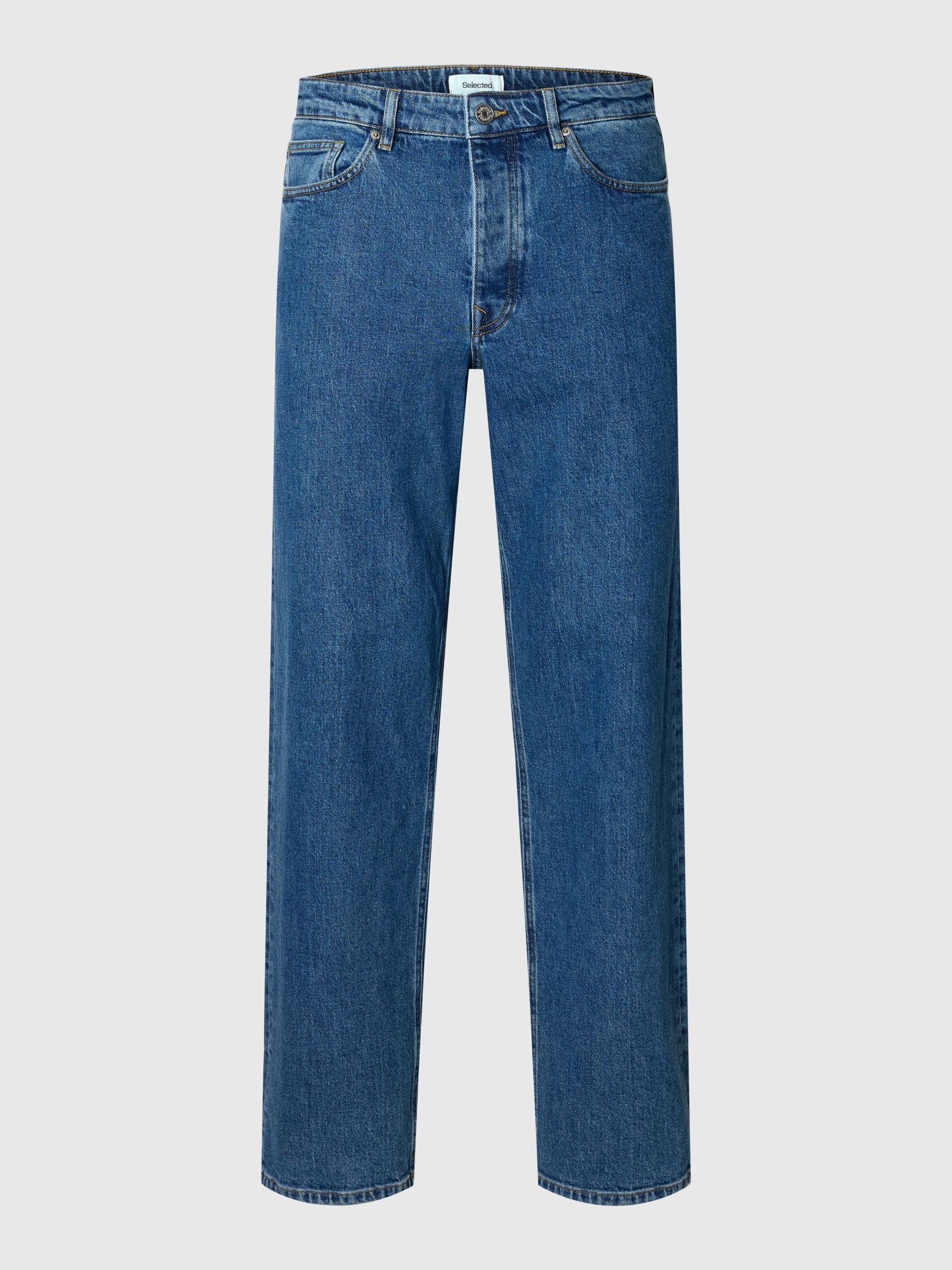 Organic Cotton Straight Fit Jeans