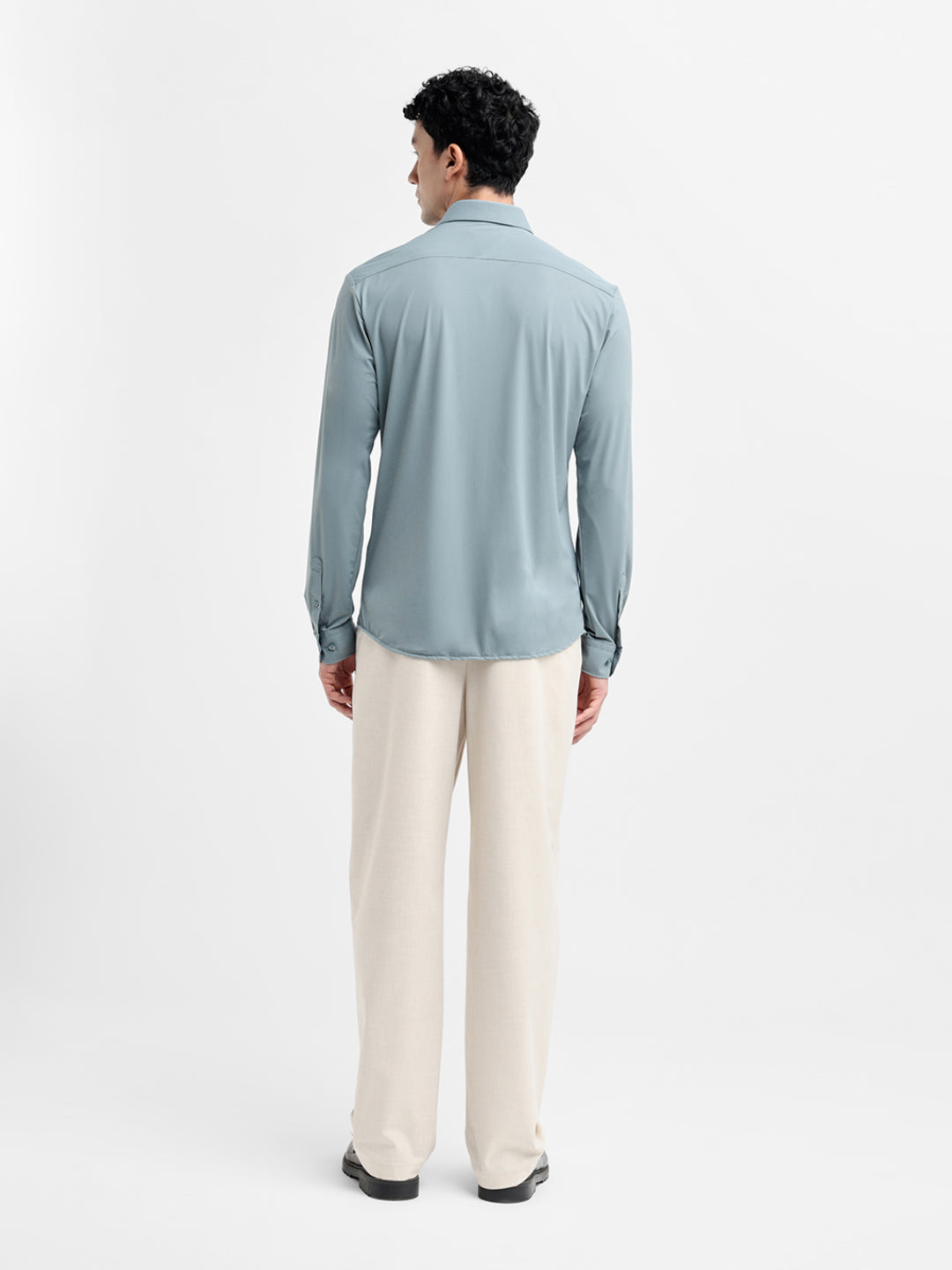 Blue Slim Fit Shirt