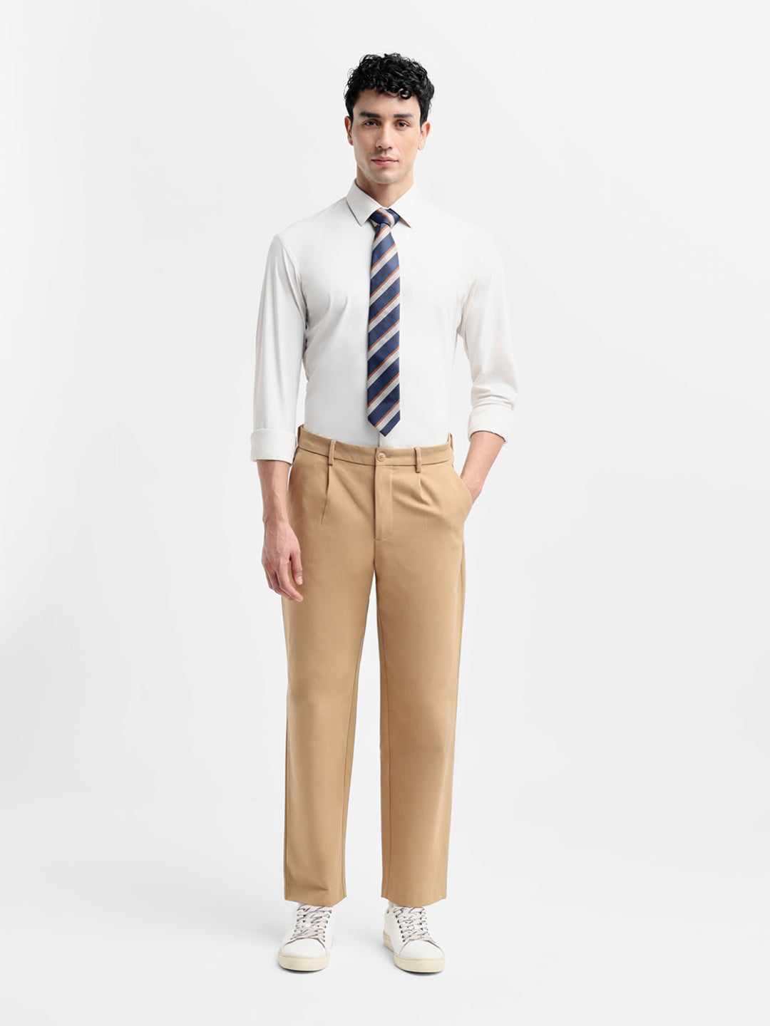 White Slim Fit Shirt