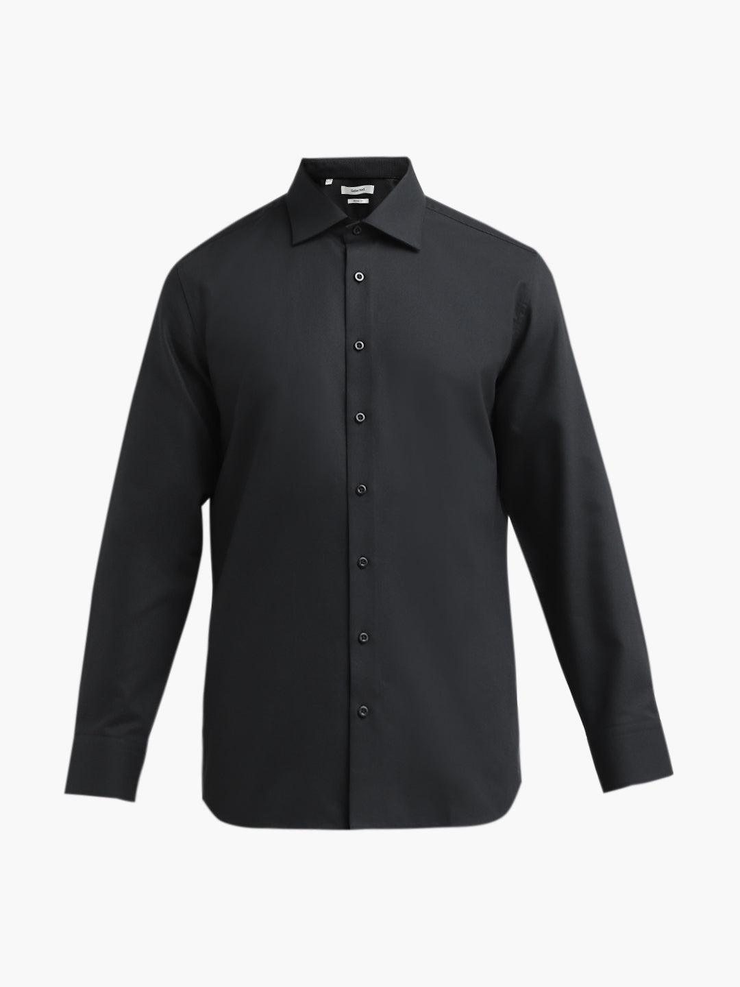 Black Cotton Formal Shirt