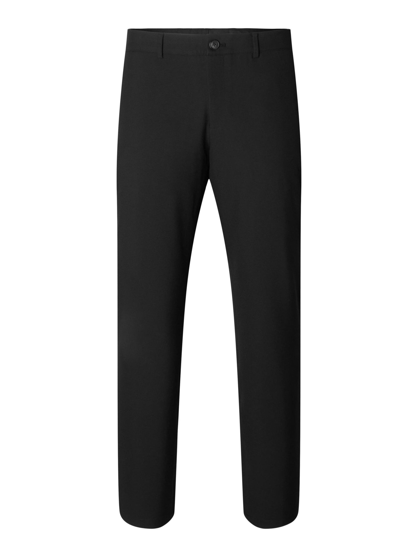 Black Formal Slim Fit Trousers