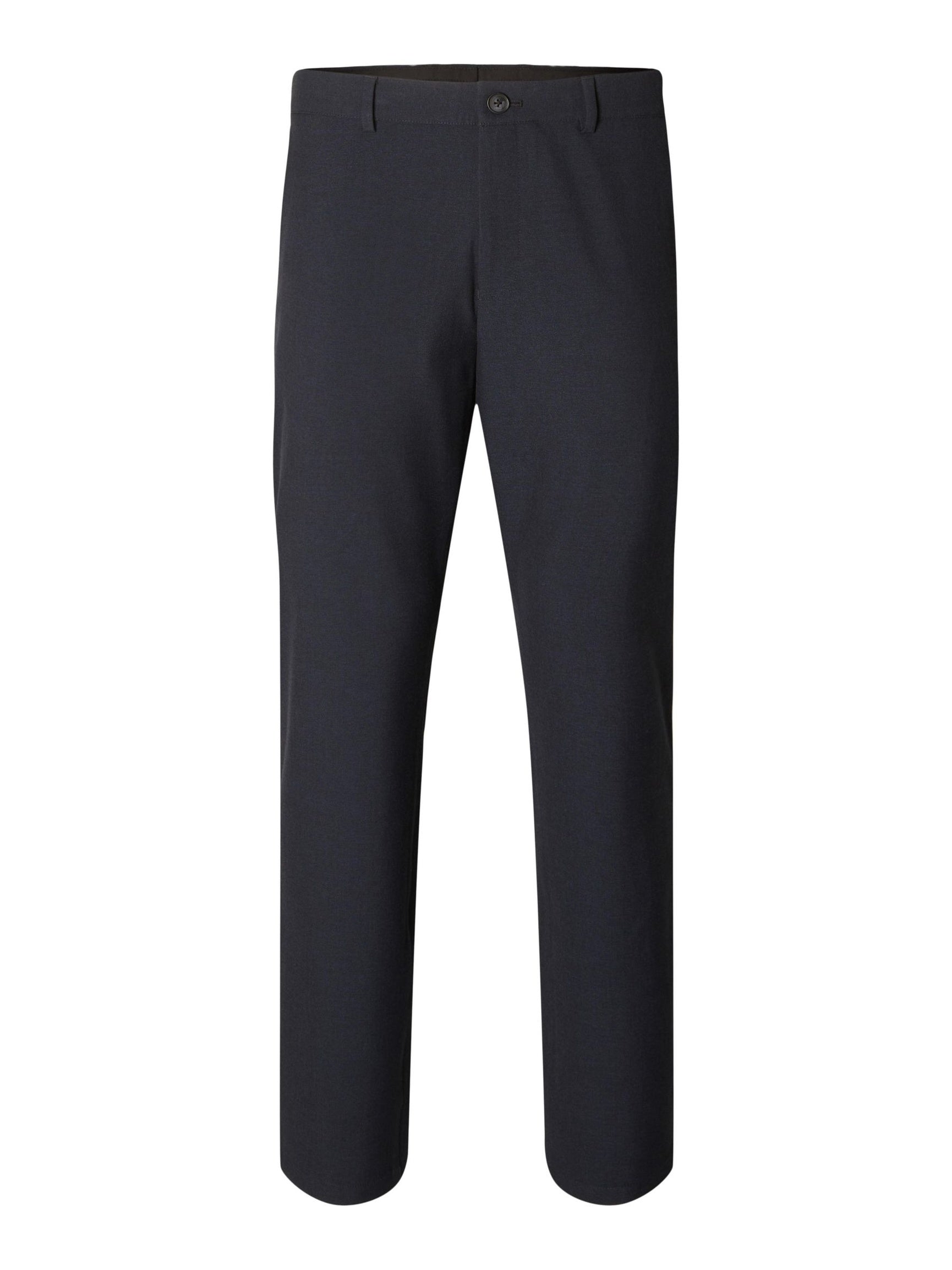 Dark Blue Formal Slim Fit Trousers
