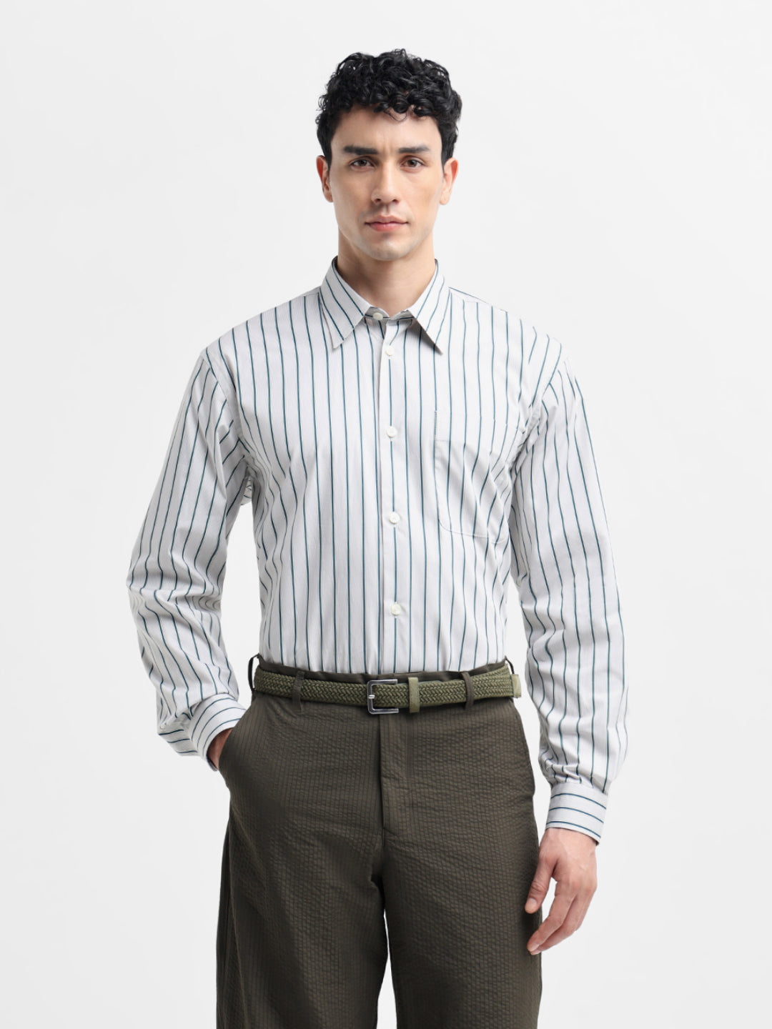 Striped Relaxed Fit Shirt