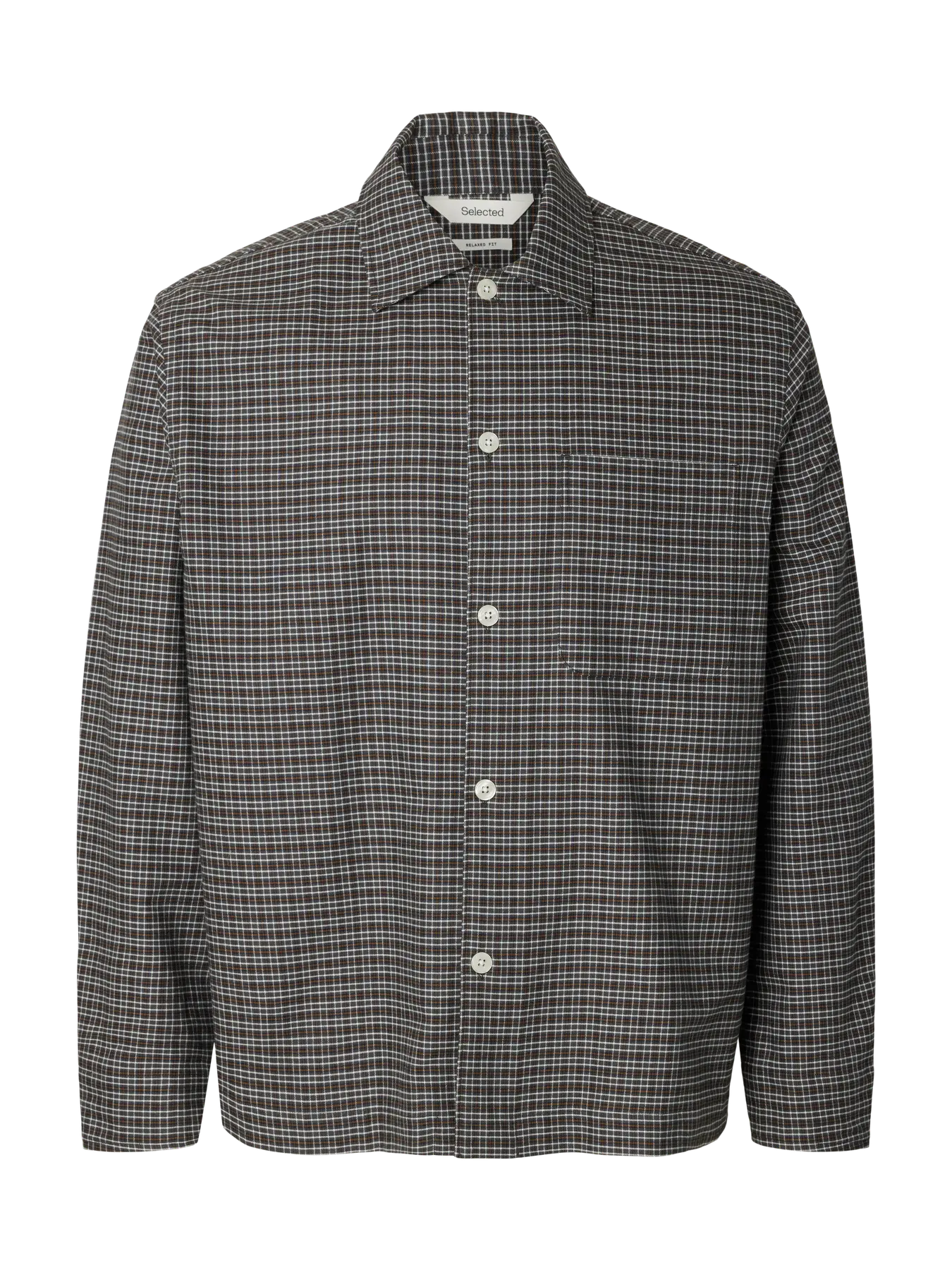 Brushed Check Relaxed Fit Shirt