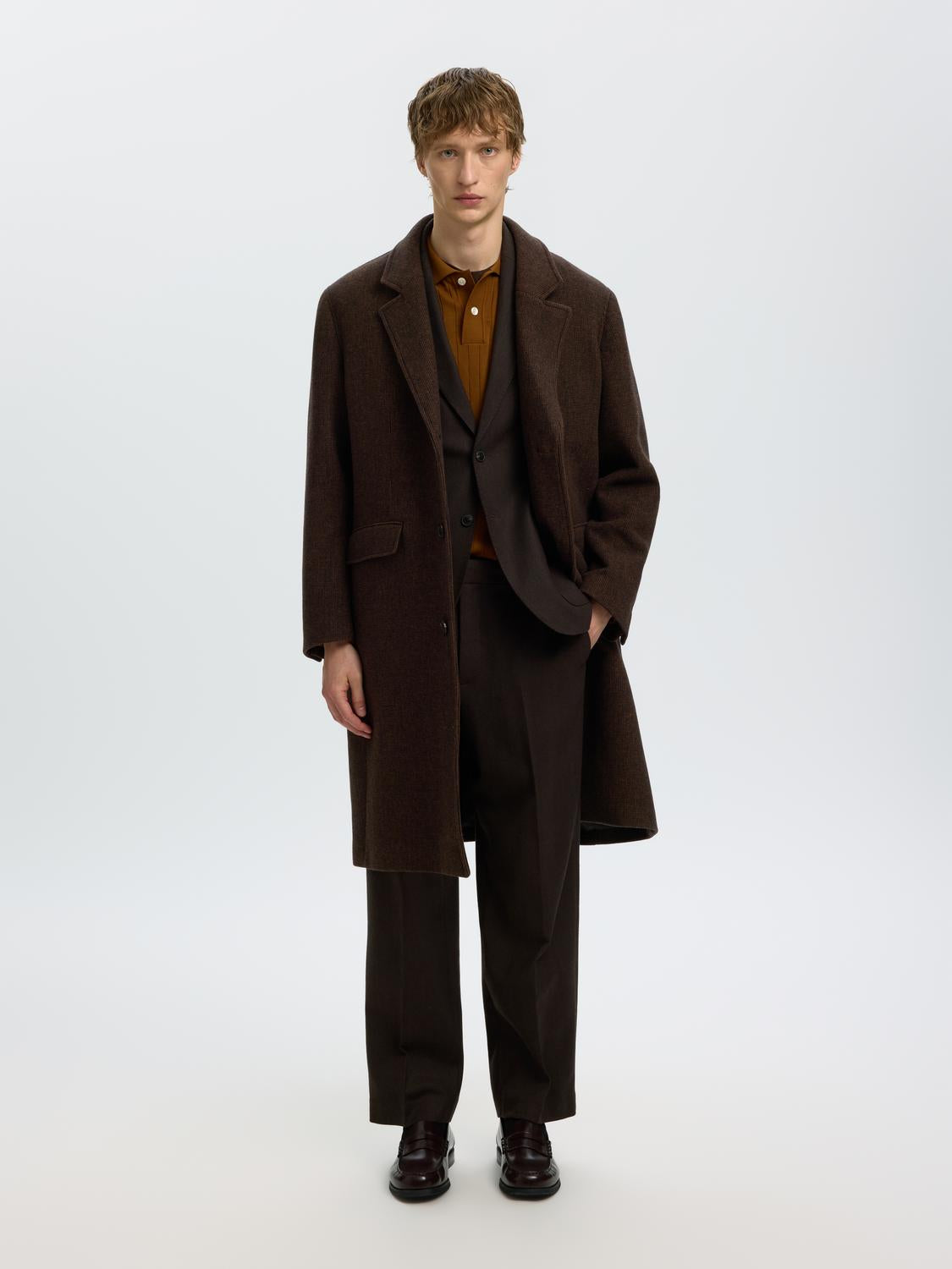Dark Brown Long Coat