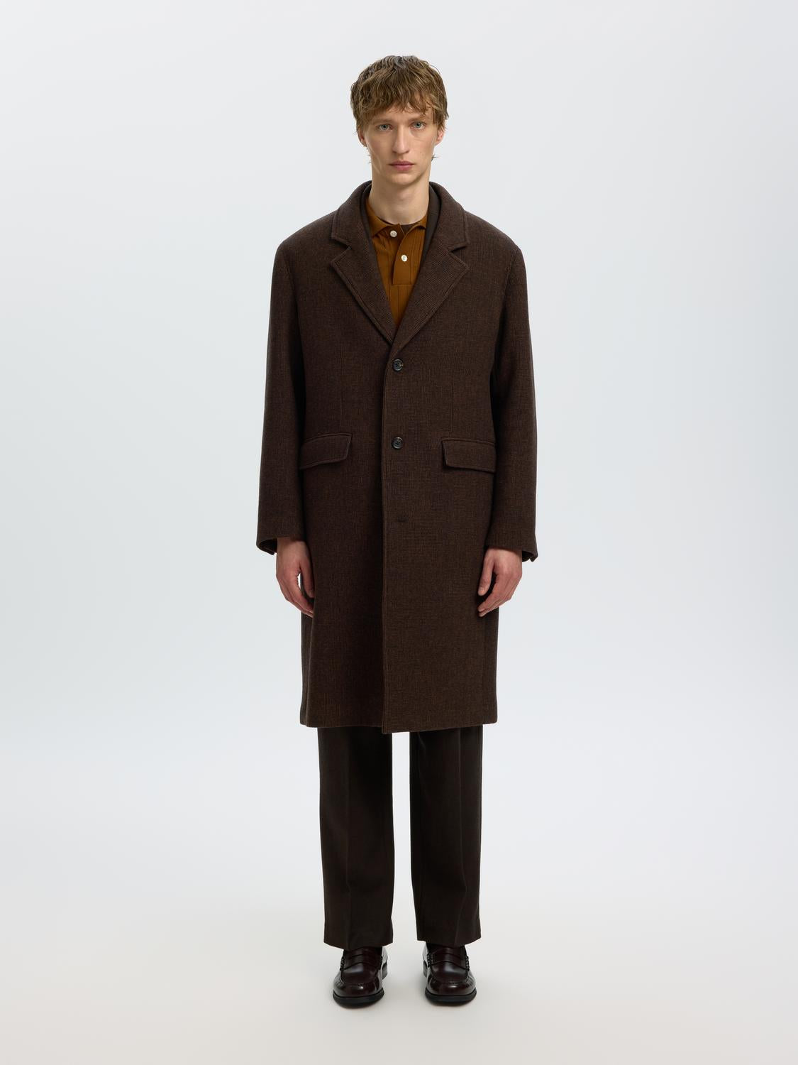 Dark Brown Long Coat