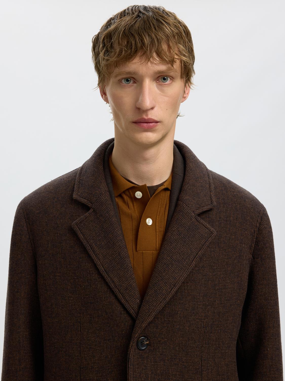 Dark Brown Long Coat