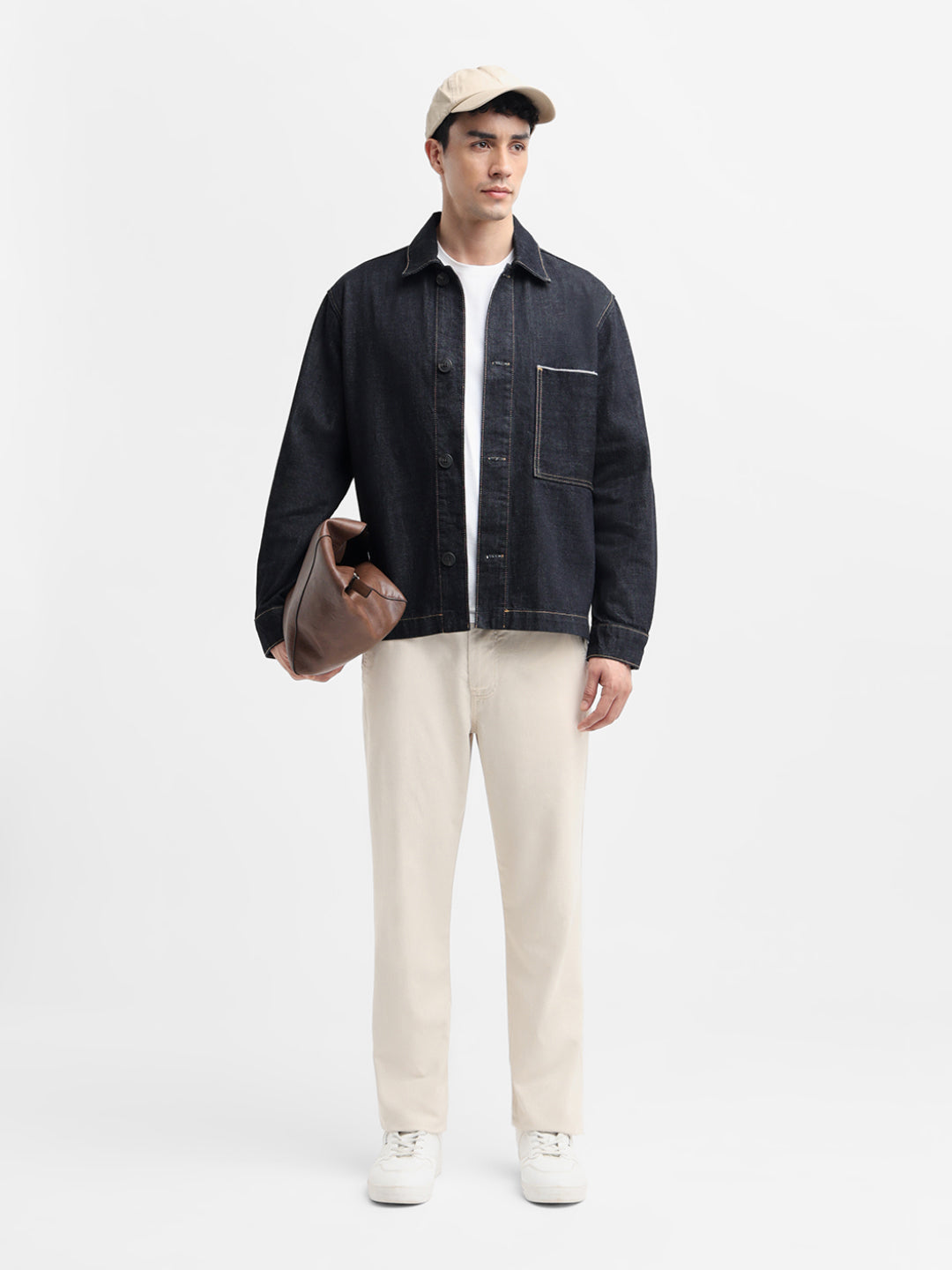 Dark Blue Selvedge Denim Jacket