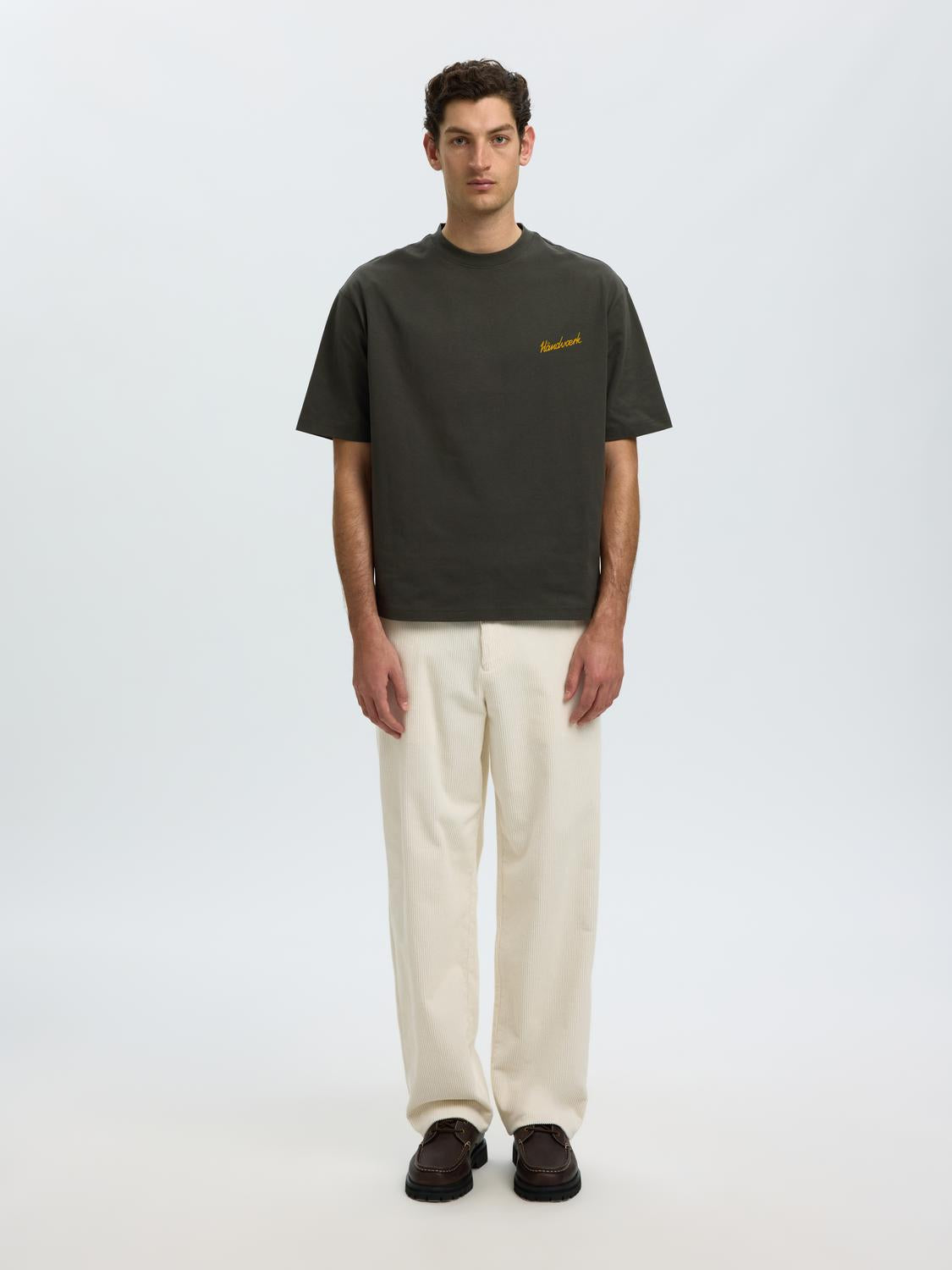 Dark Green Relaxed Fit T-shirt