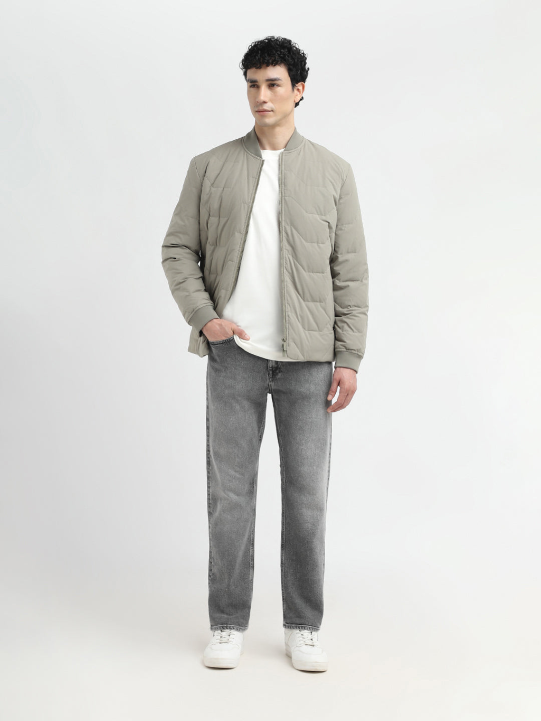 White Relaxed Fit O-Neck T-shirt