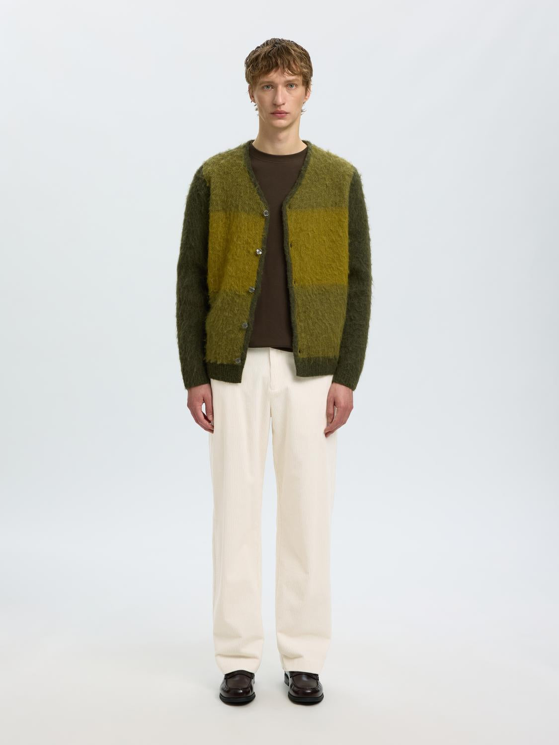 Loose Fit Corduroy Pants