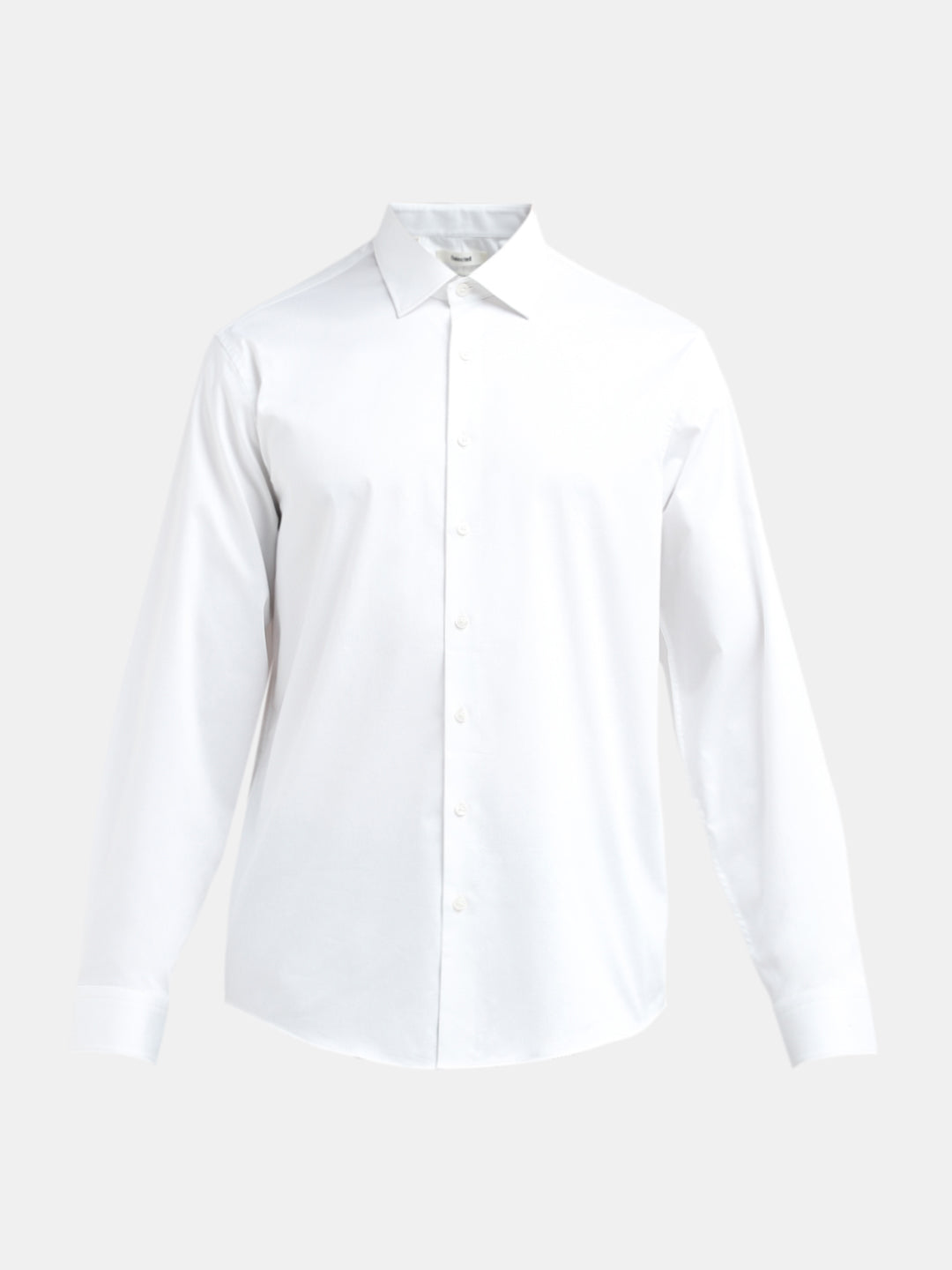White Regular Fit Formal Shirt
